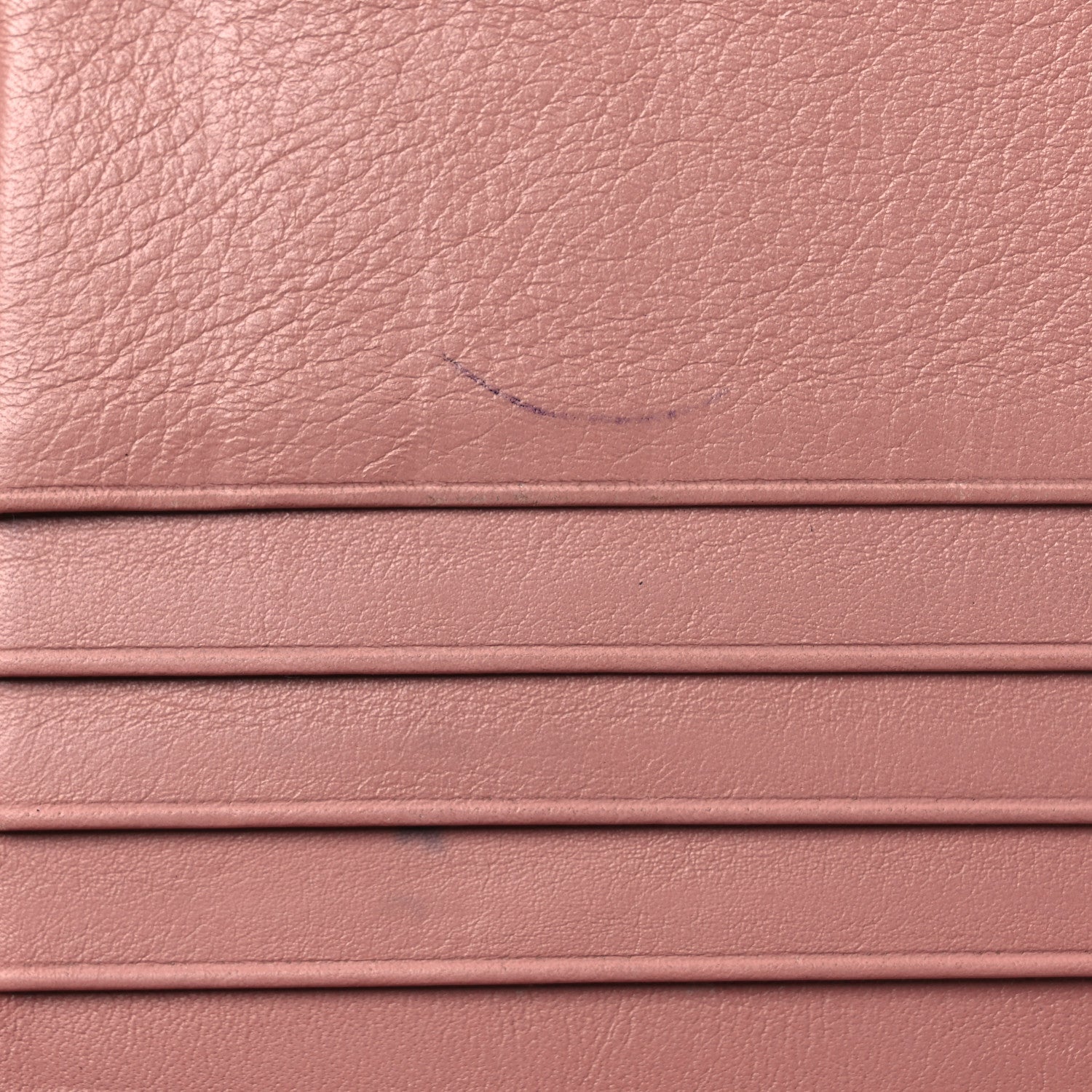 Soft Microguccissima Continental Zip Wallet Soft Pink