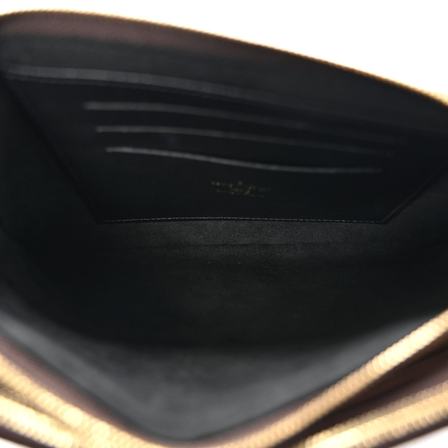 Reverse Monogram Giant Double Zip Pochette