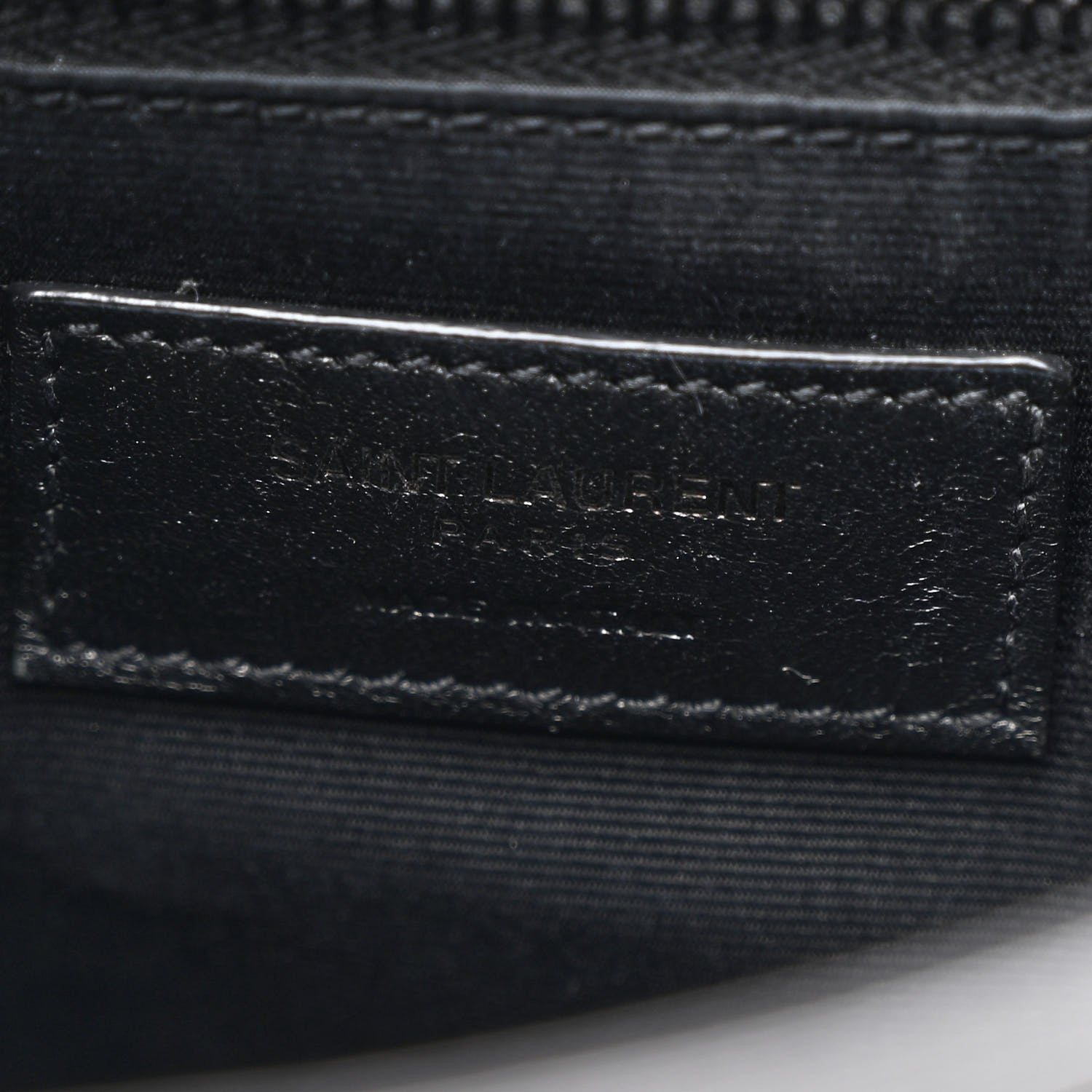 Crinkled Calfskin Matelasse Monogram Medium Niki Chain Satchel Black