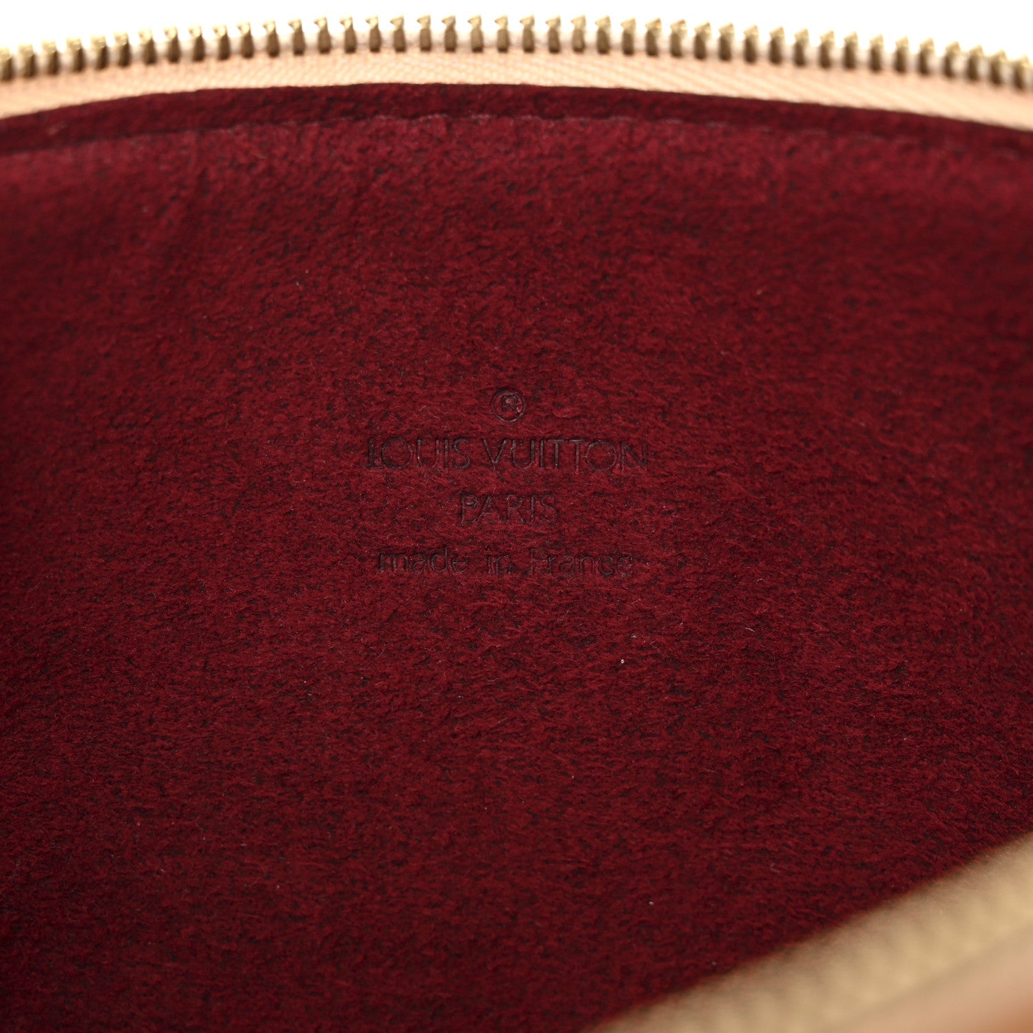 Monogram Multicolor Pochette Accessories White