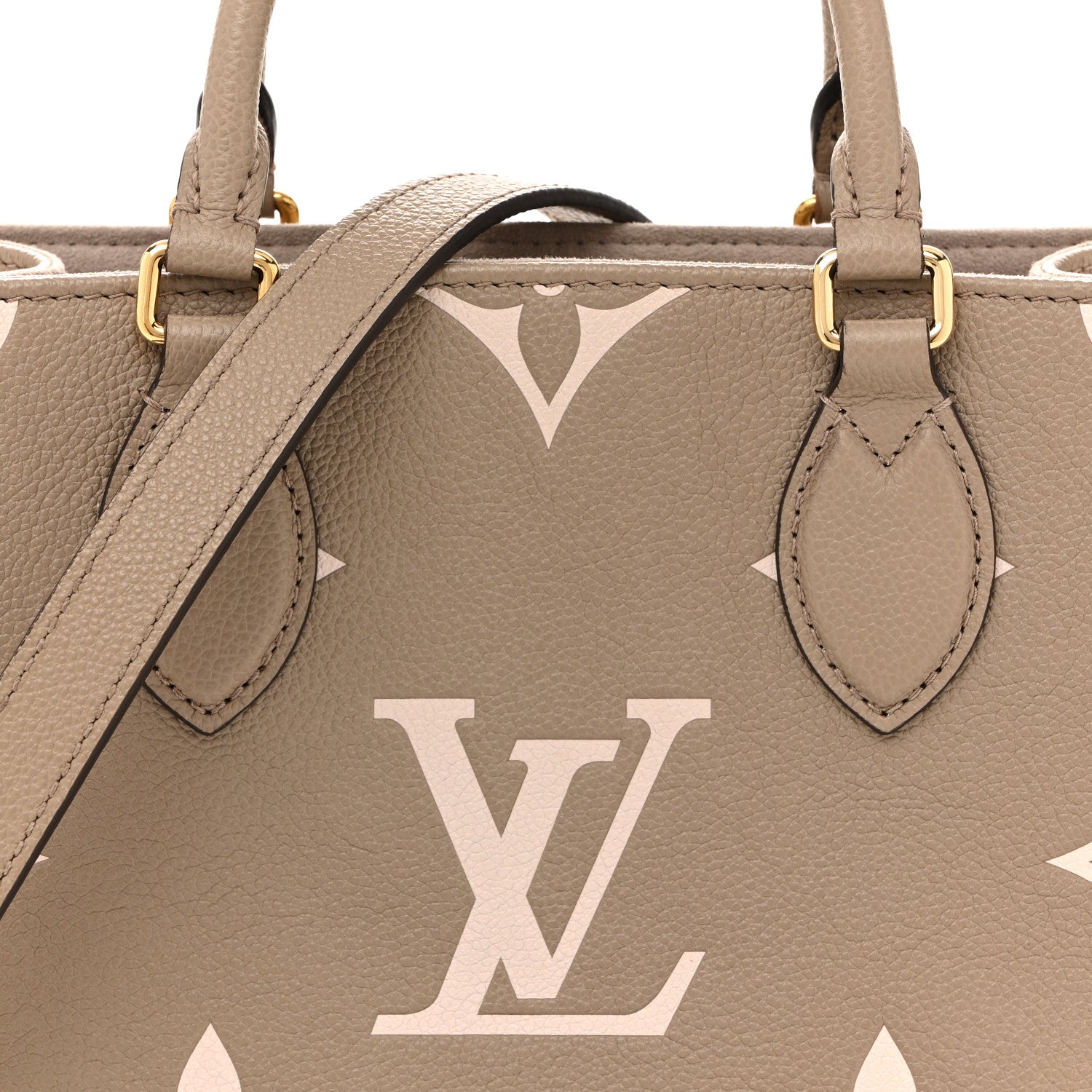 Empreinte Monogram Giant Onthego PM Tourterelle Creme