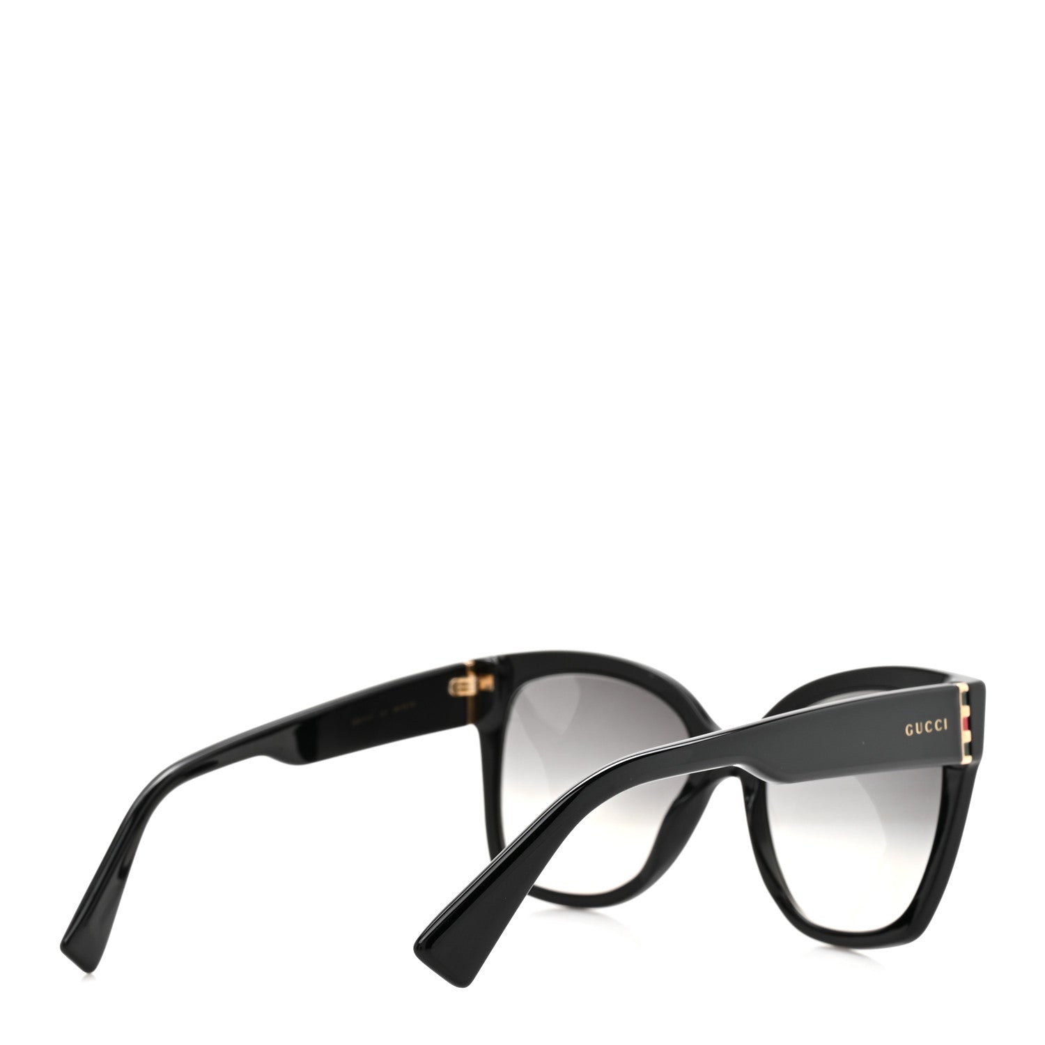 Acetate Square Frame Sunglasses GG0459S Black