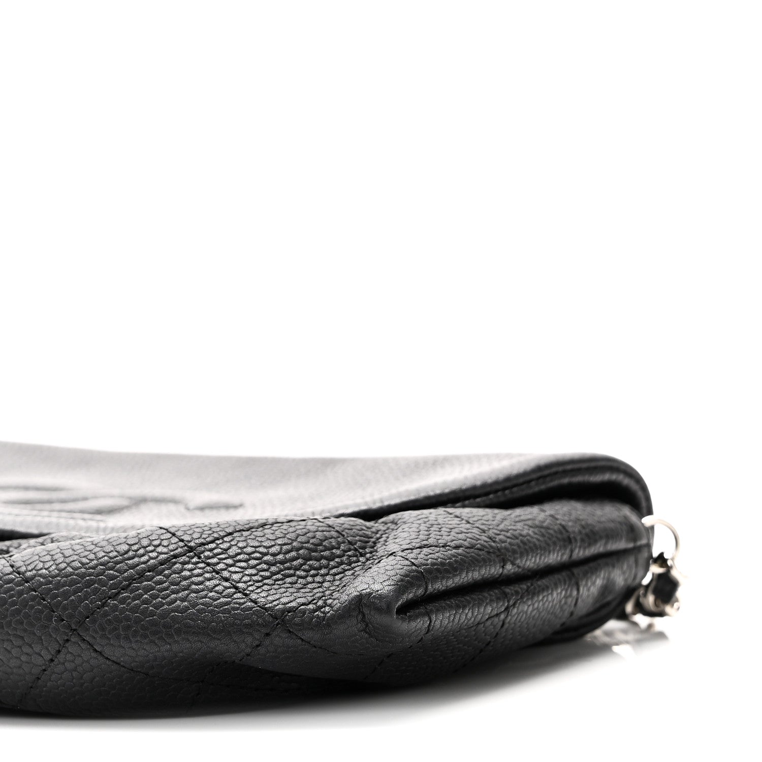 Caviar Half Moon Wallet On Chain WOC Black