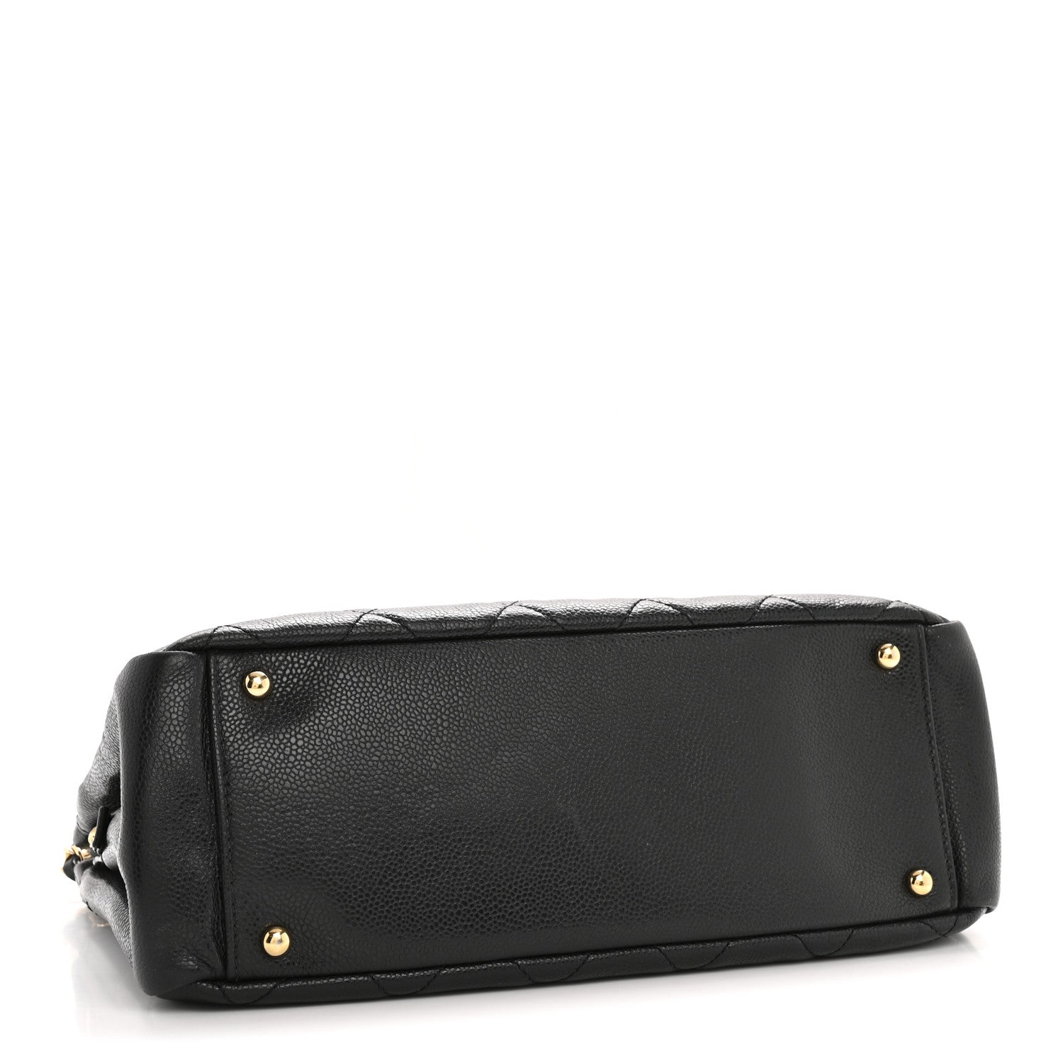 Caviar Quilted CC Timeless Soft Tote Black