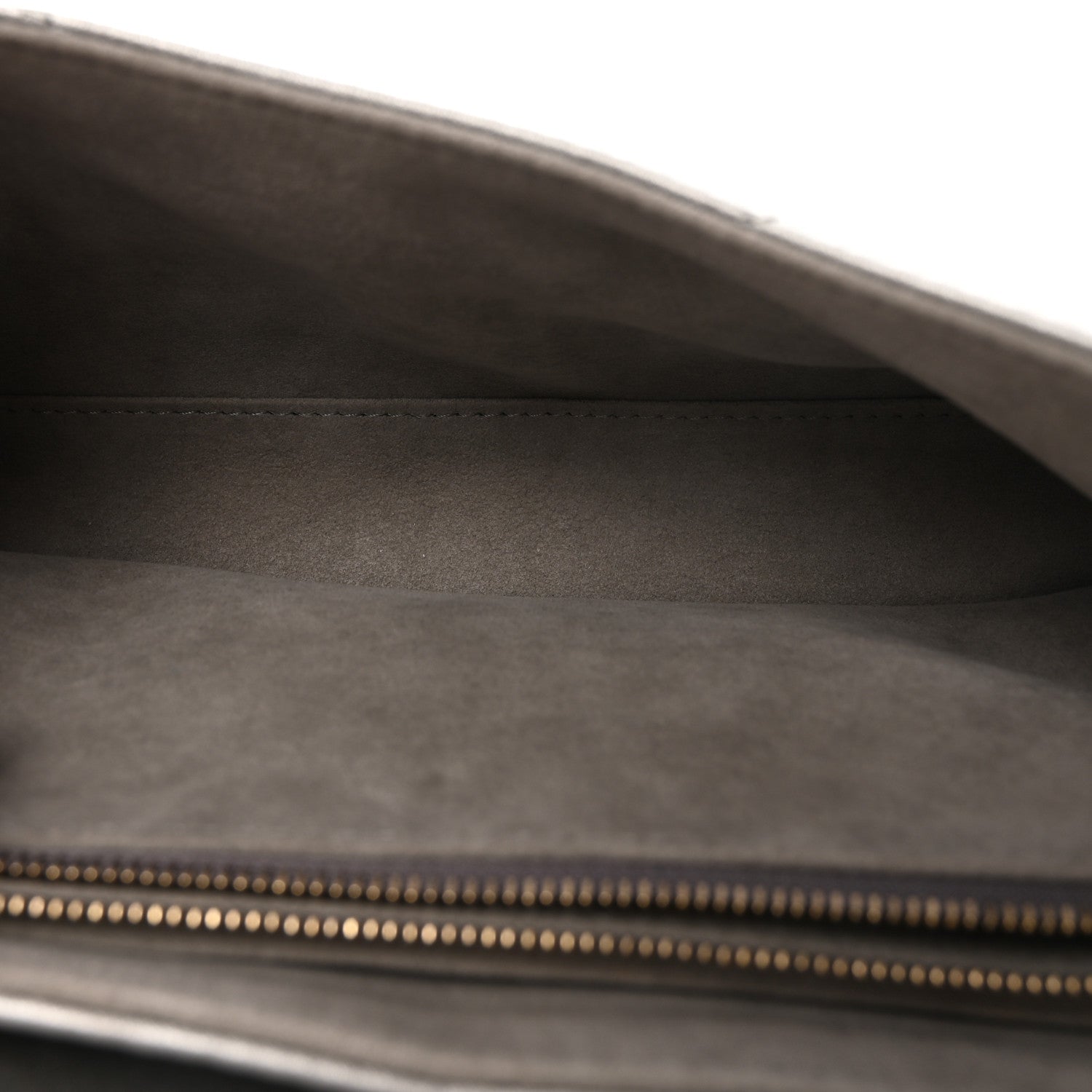 Metallic Calfskin New Wave Chain Bag MM NM Silver