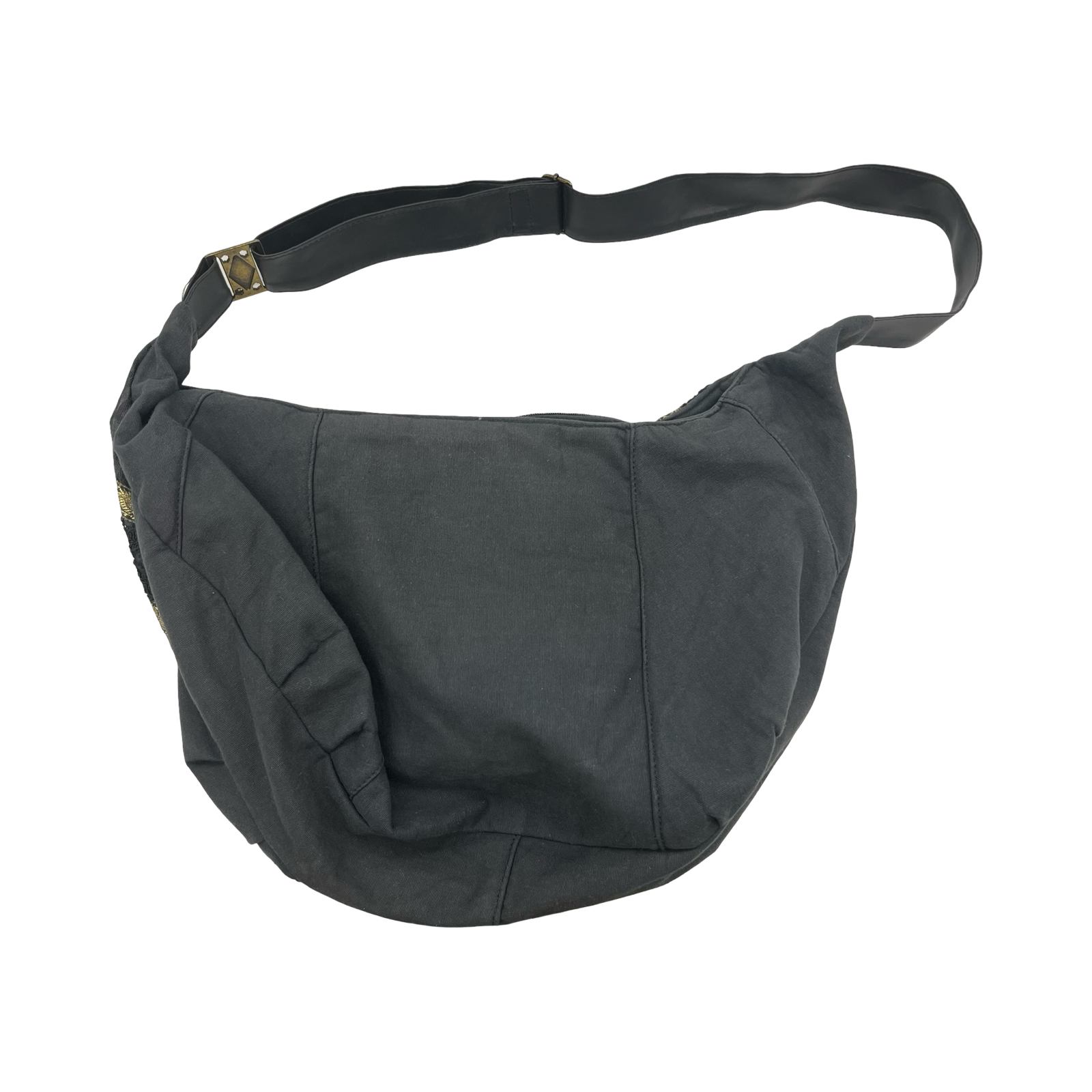 Crossbody By Clothes Mentor In Black & Brown, Size:Medium