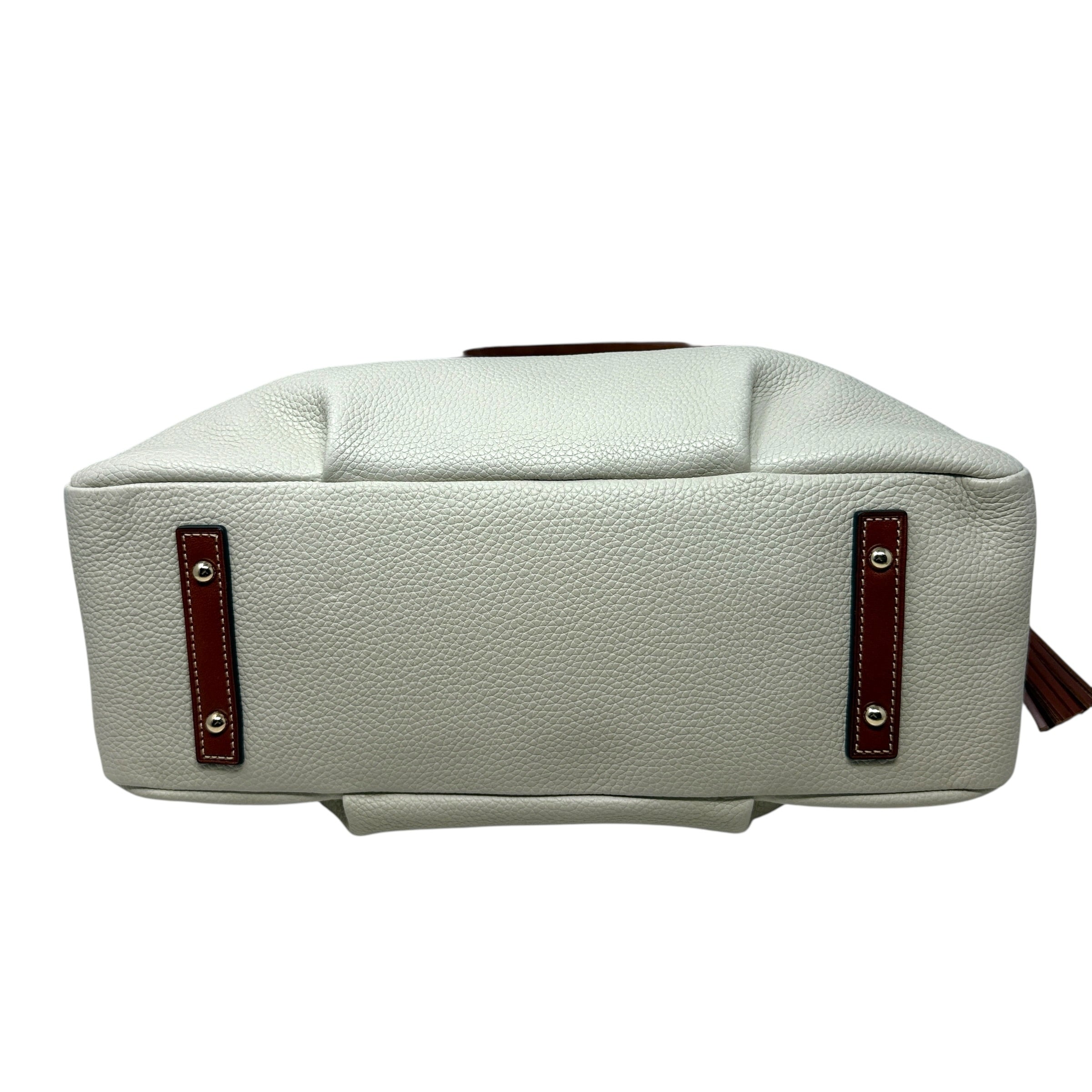 Wexford Pebbled Leather Domed Satchel Designer By Dooney And Bourke, Size: Medium