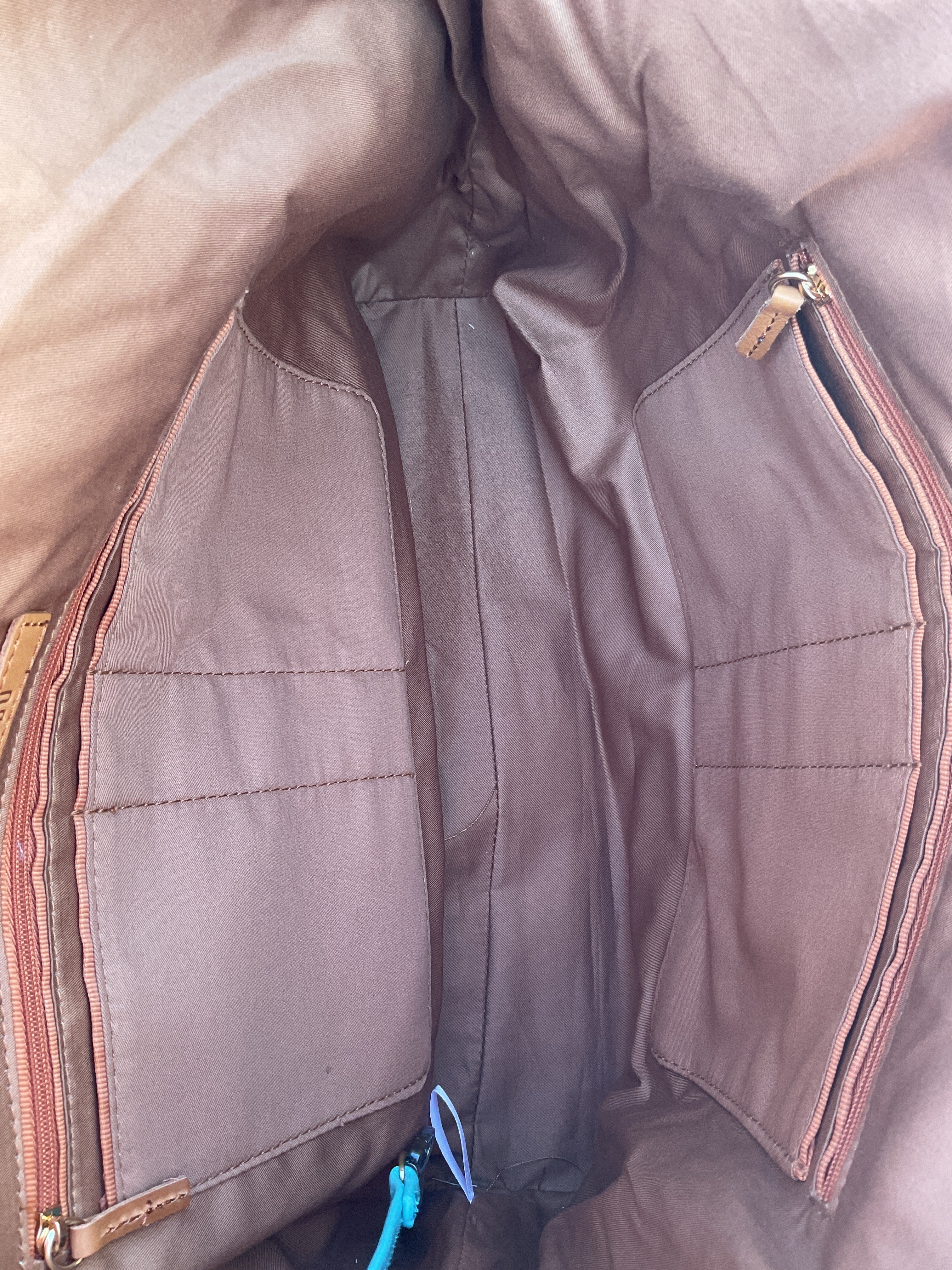 Tote By Hobo Intl In Blue & Tan, Size:Medium