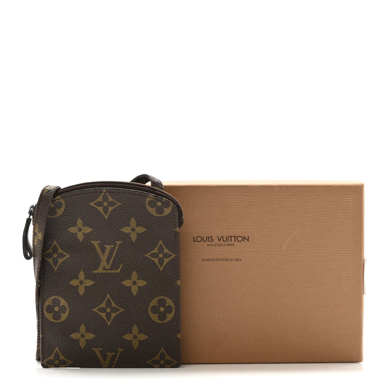 Monogram Pochette Secret Passport Holder