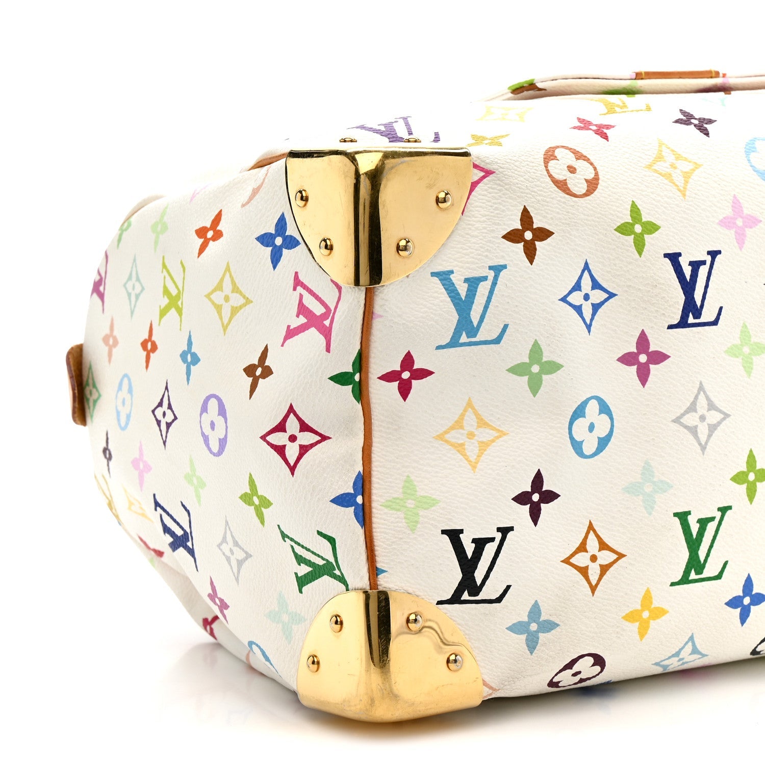 Monogram Multicolor Speedy 30 White