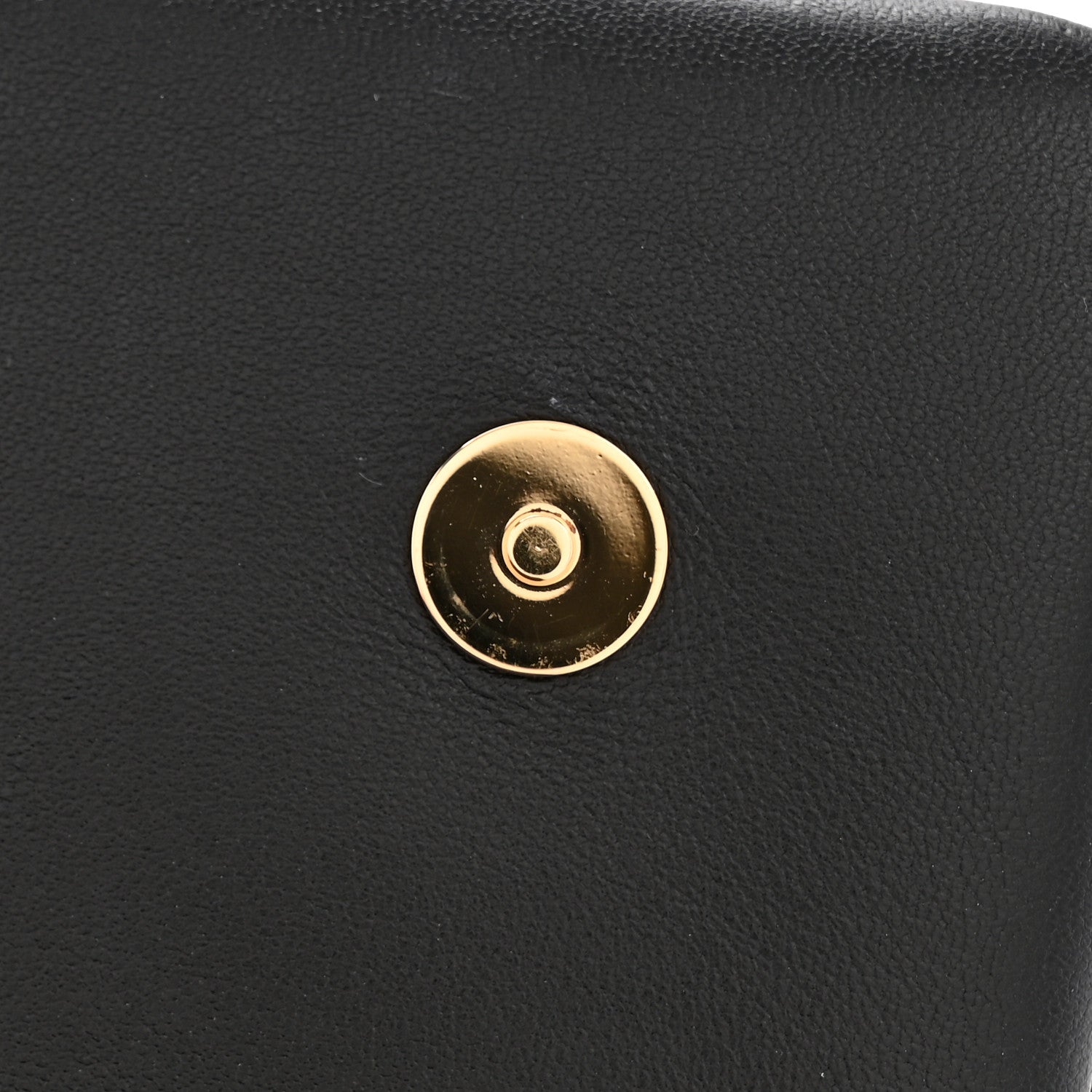 Lambskin Embossed Monogram Pochette Coussin Black