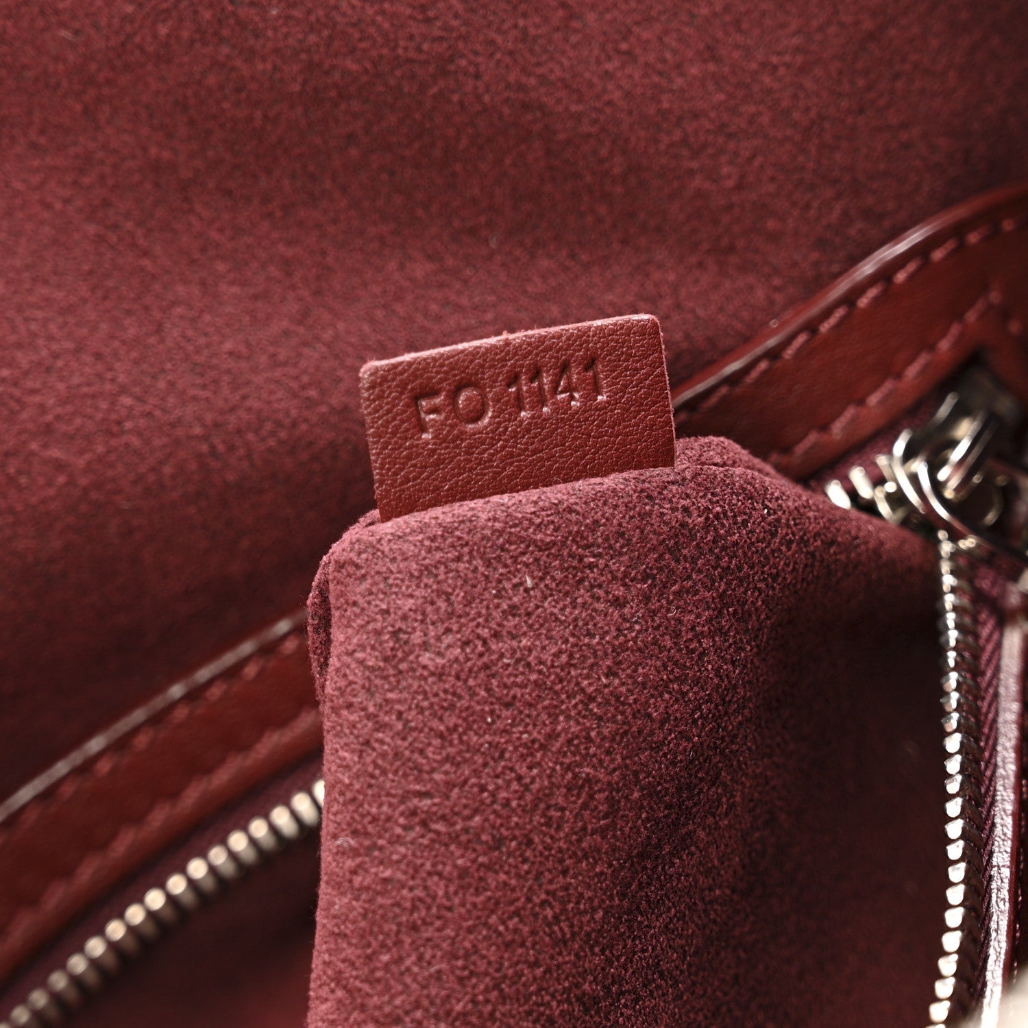 Monogram Lambskin Antheia Ixia MM Fuchsia
