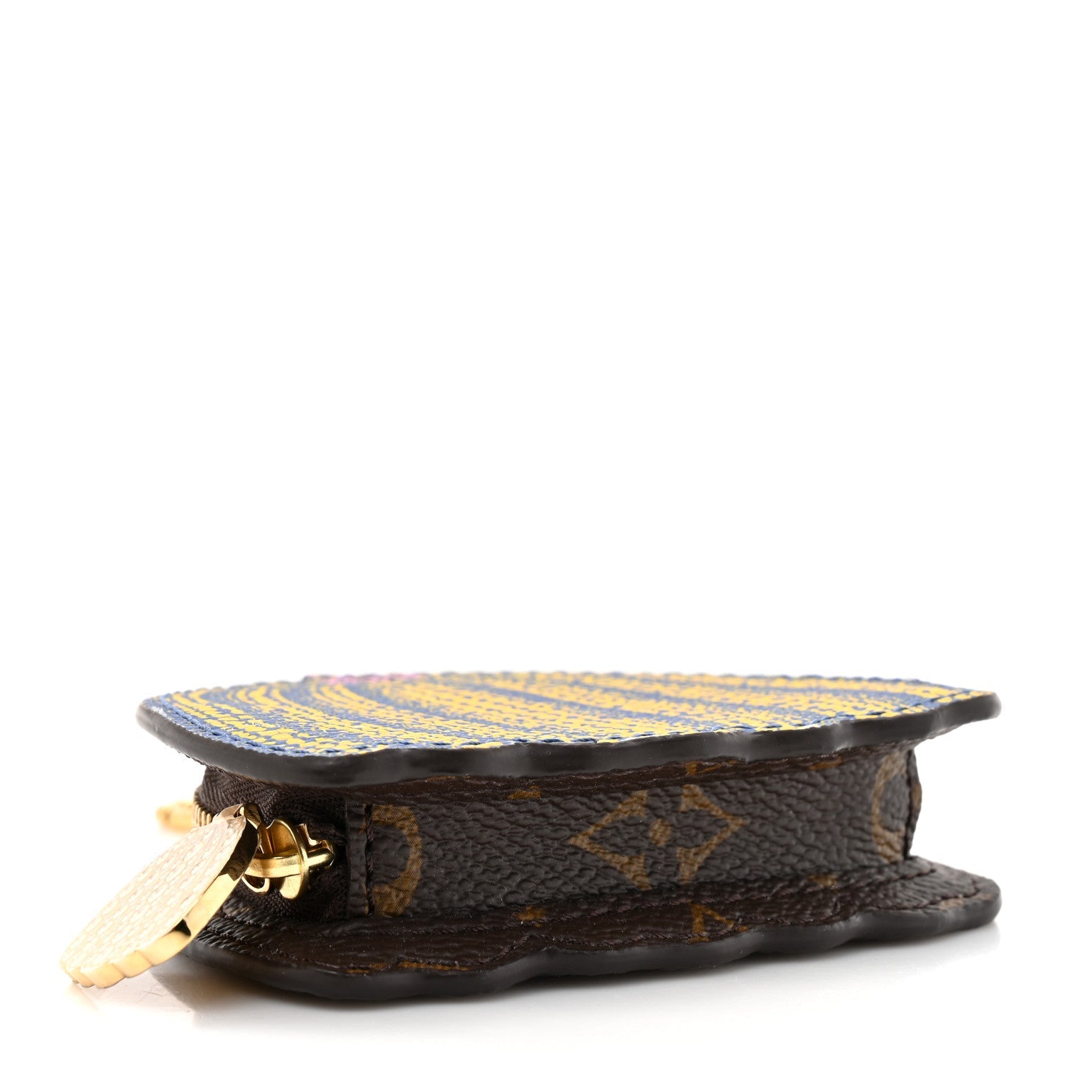LV X YK Monogram Pumpkin Coin Purse