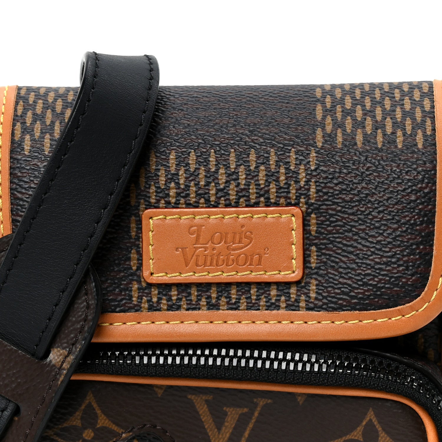X NIGO Giant Damier Ebene Monogram Nano Amazone Messenger