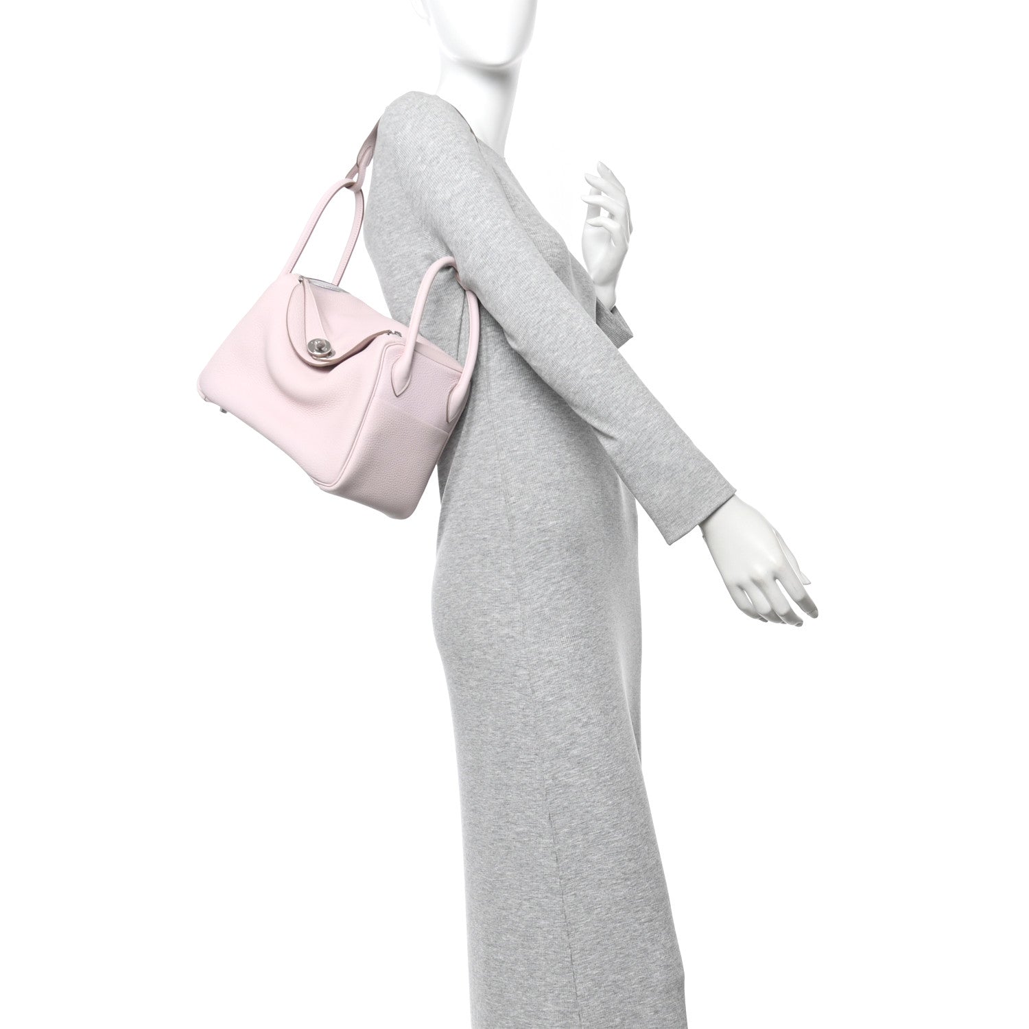 Taurillon Clemence Verso Lindy 26 Mauve Pale Mushroom