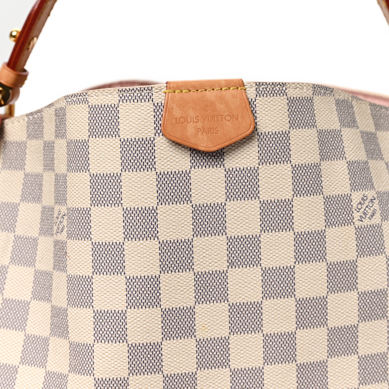 Damier Azur Graceful PM Rose Ballerine