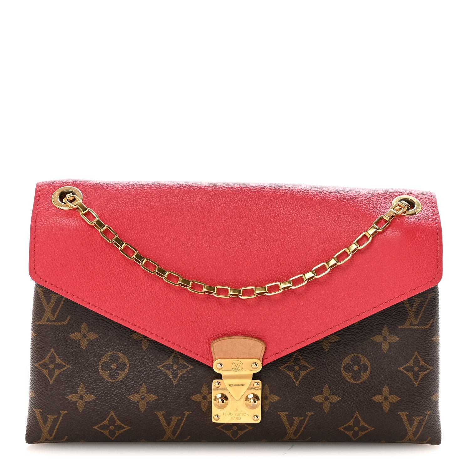 Monogram Pallas Chain Poppy