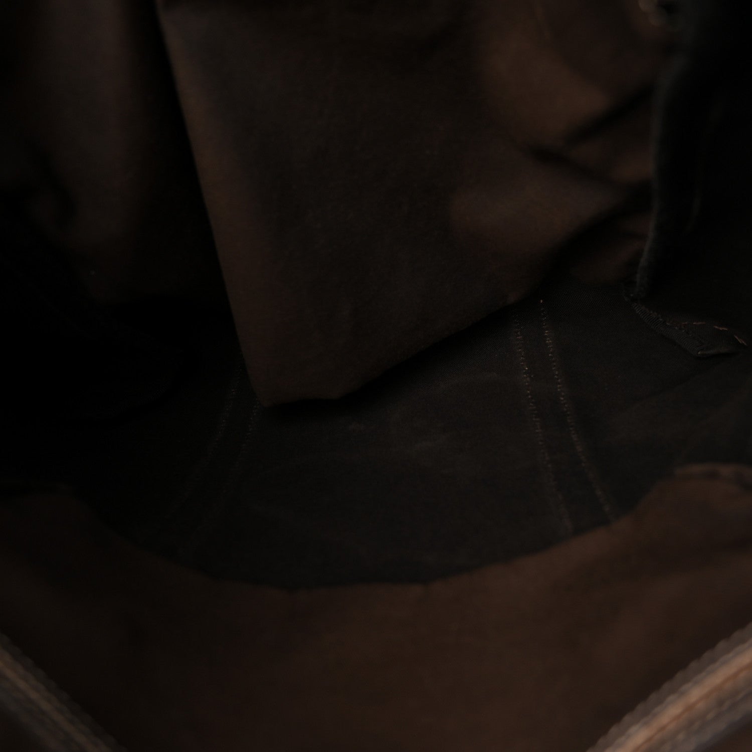 GG Plus Monogram Joy Vertical Tote Dark Brown