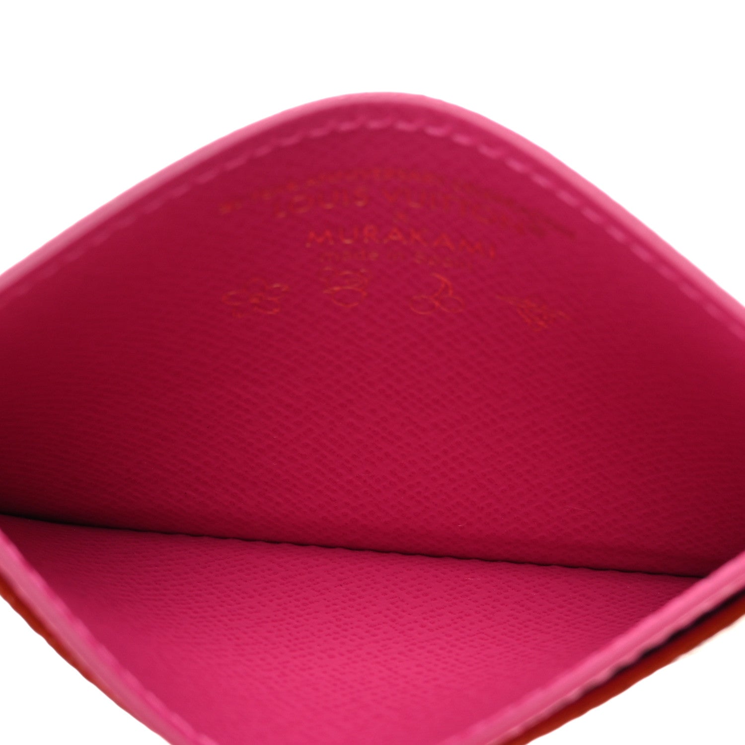 LV X TM Monogram Multicolor Card Holder Kawaii Pink