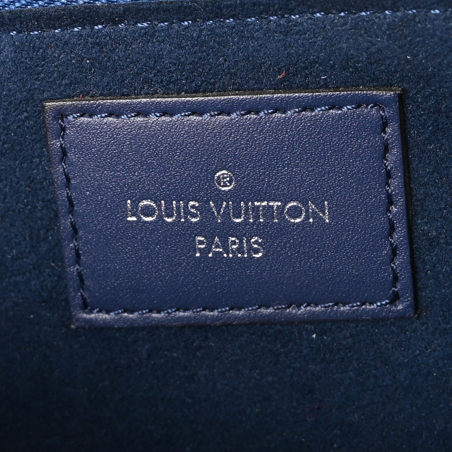 Monogram Giant Escale Double Zip Pochette Blue