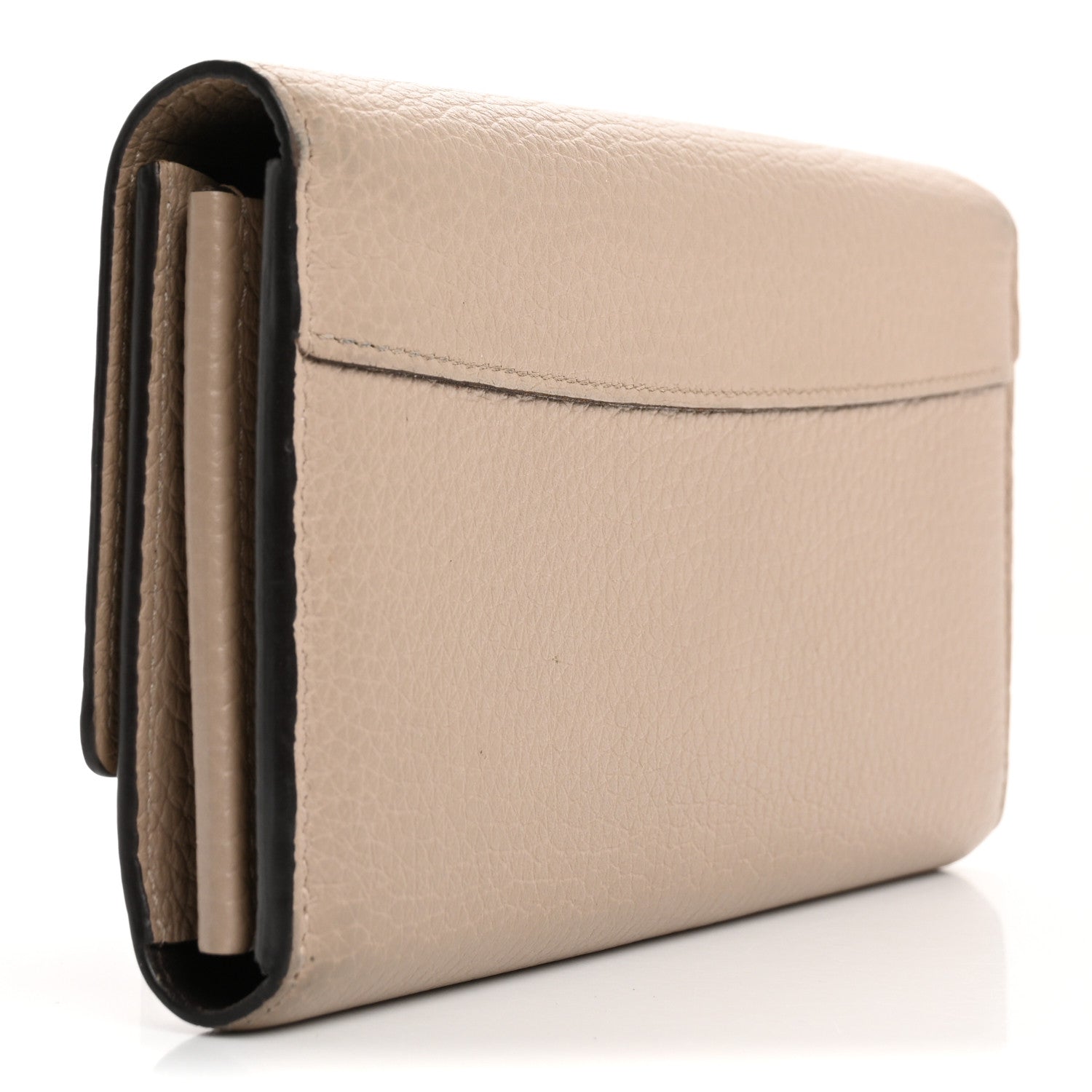 Taurillon Capucines Wallet Galet