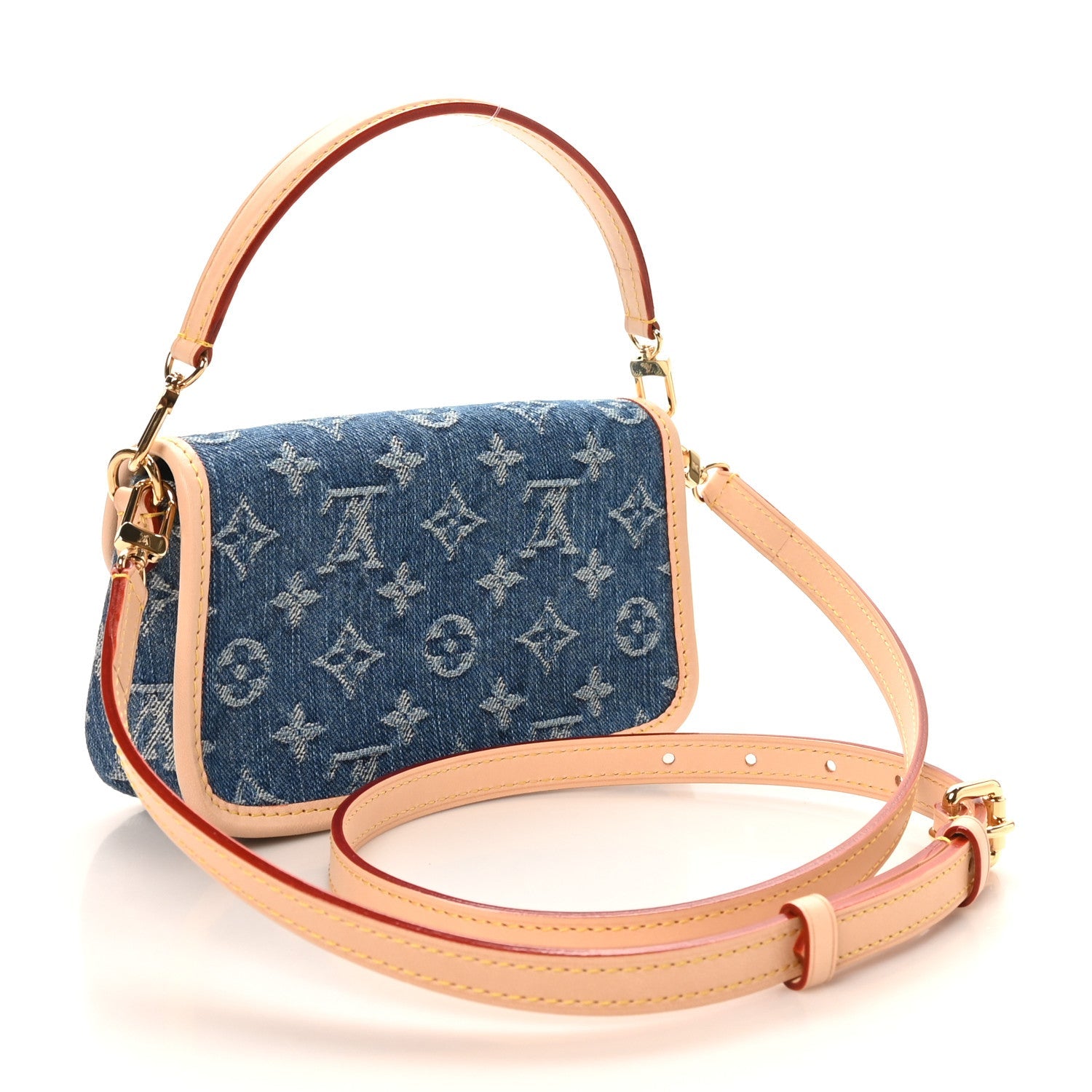 Monogram Denim Nano Diane Blue