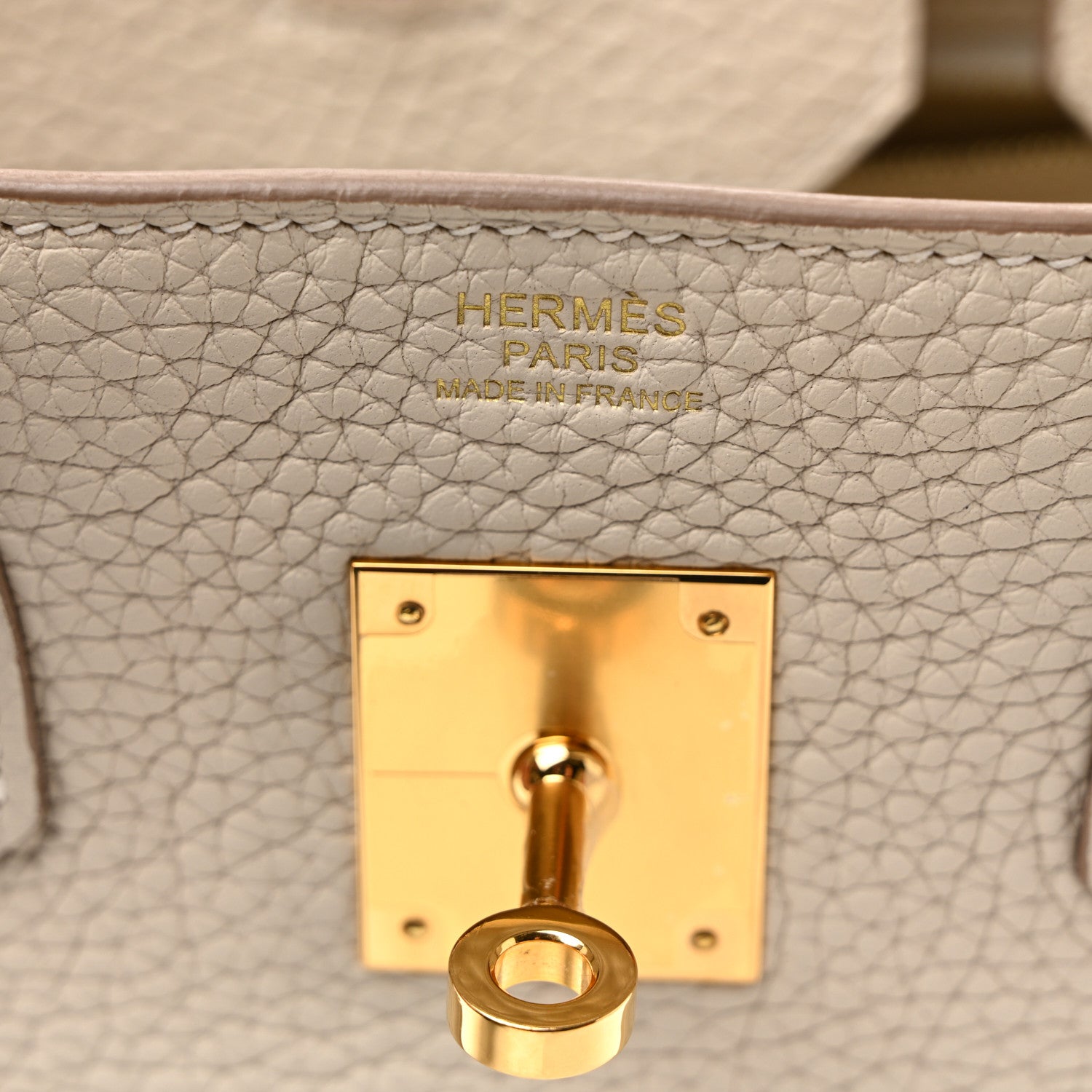 Taurillon Clemence Birkin 30 Craie