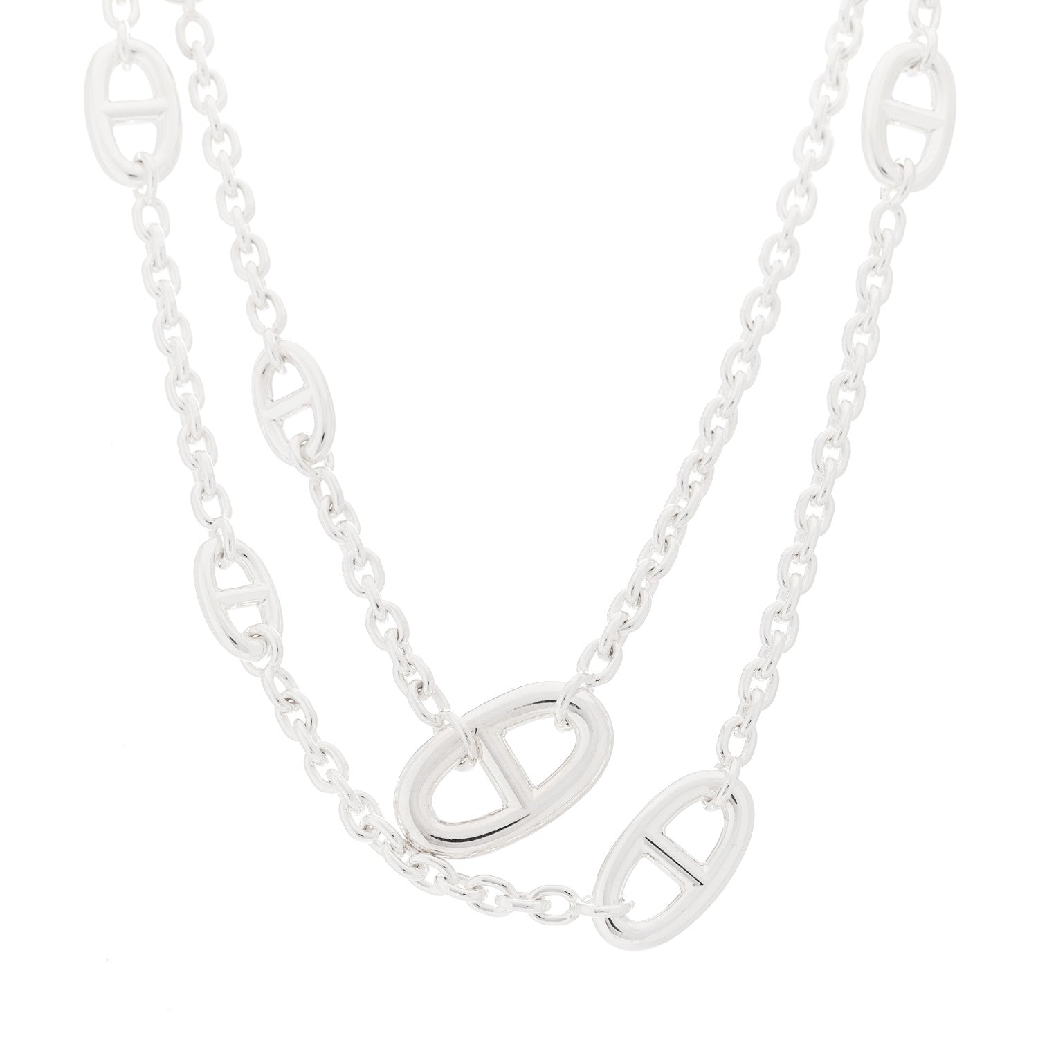 Sterling Silver Farandole Necklace 80