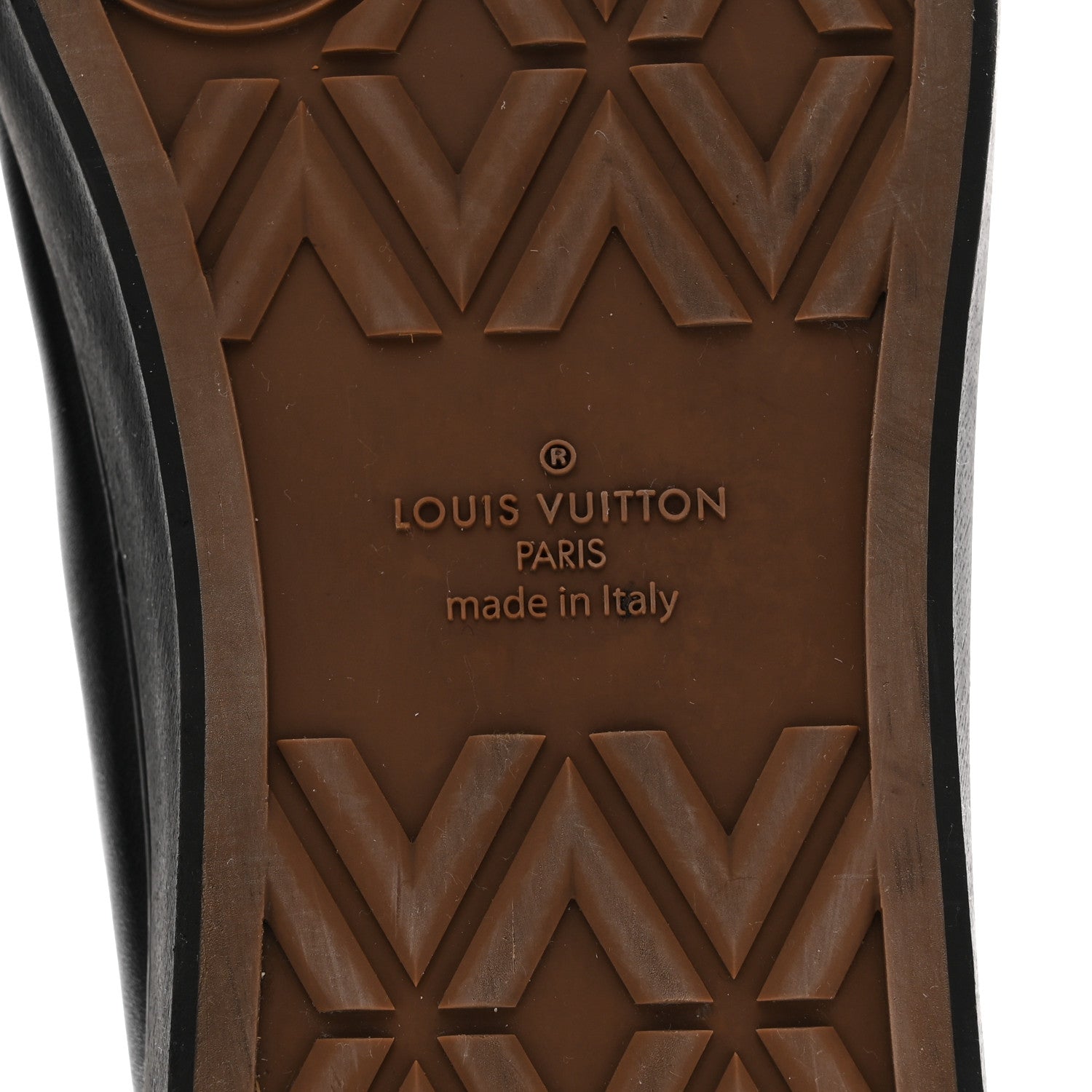 Calfskin LV League Tattoo Sneaker Boots 8.5 Black