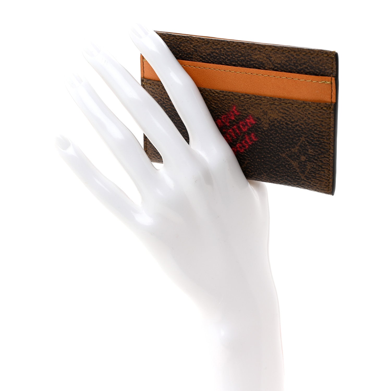 Monogram Dust Double Card Holder