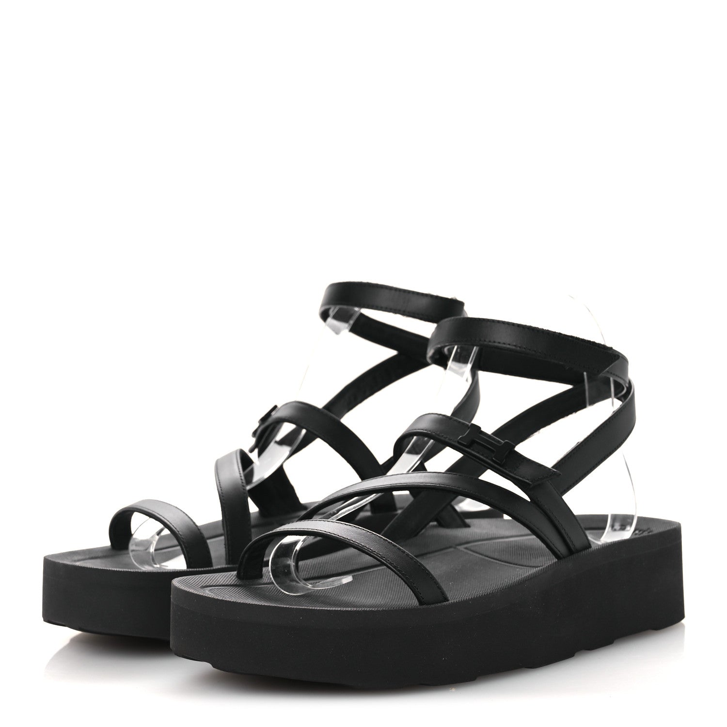 Nappa Liberte Sandals 38 Black