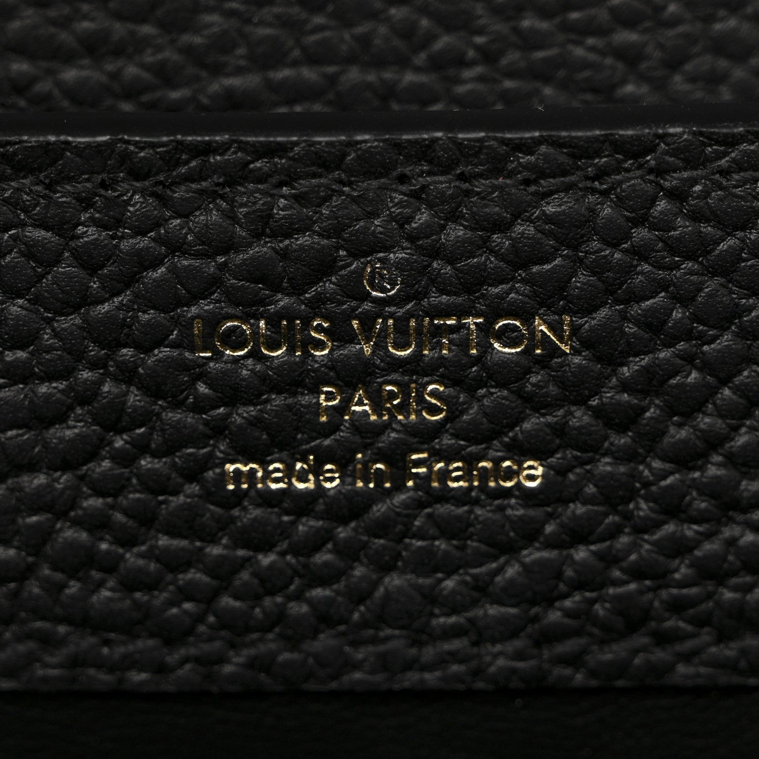 Taurillon Mini Capucines Black