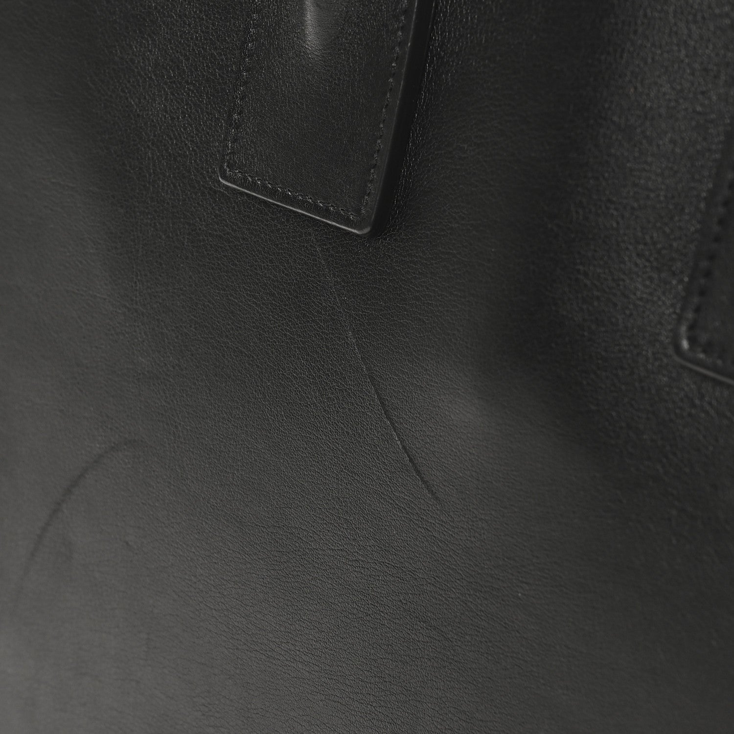 Calfskin Small Sac De Jour Black