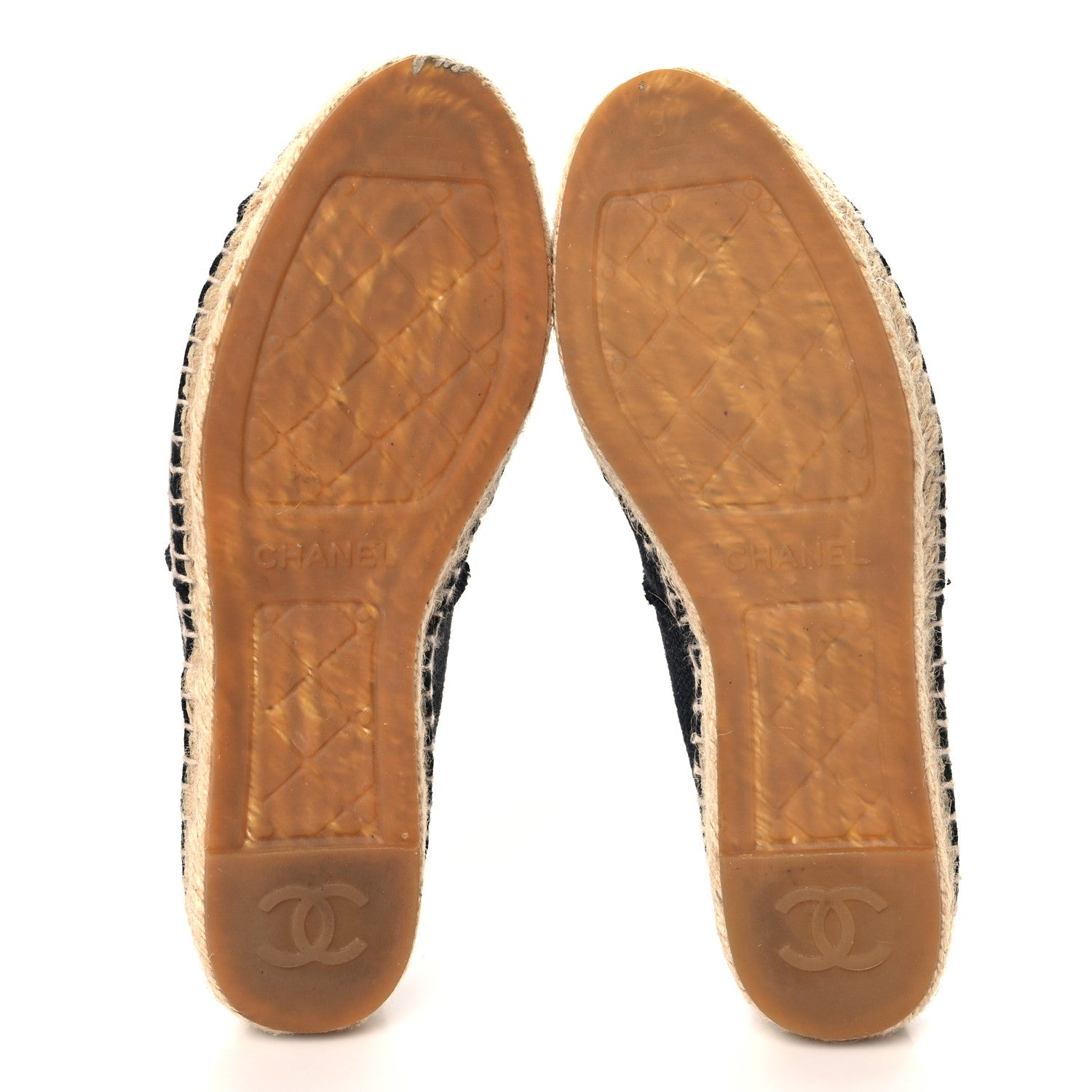 Denim Toile CC Espadrilles 37 Black