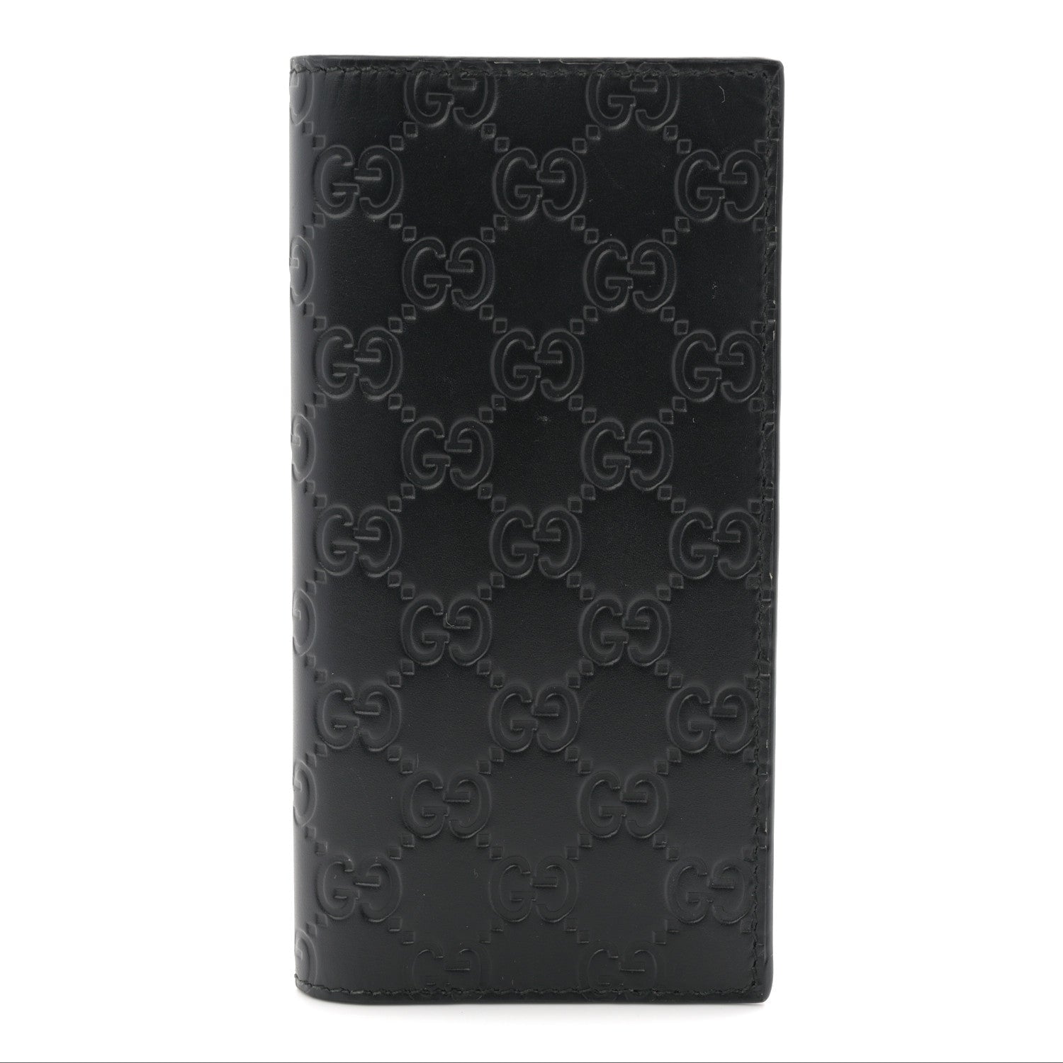 Guccissima Long Wallet Black