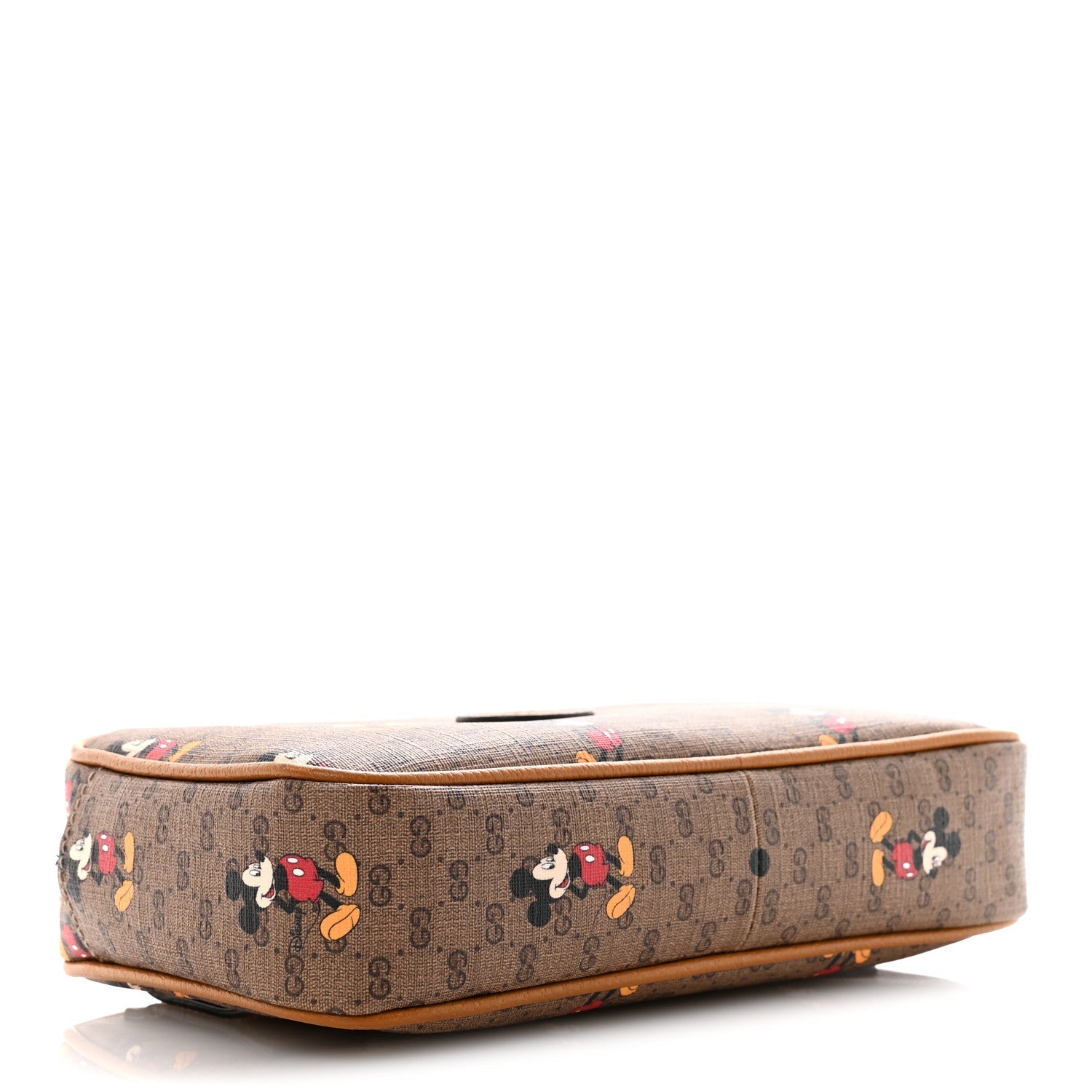 X DISNEY Mini Vintage GG Supreme Monogram Mickey Mouse Small Belt Bag 90 36 Beige Vintage Sun Oil
