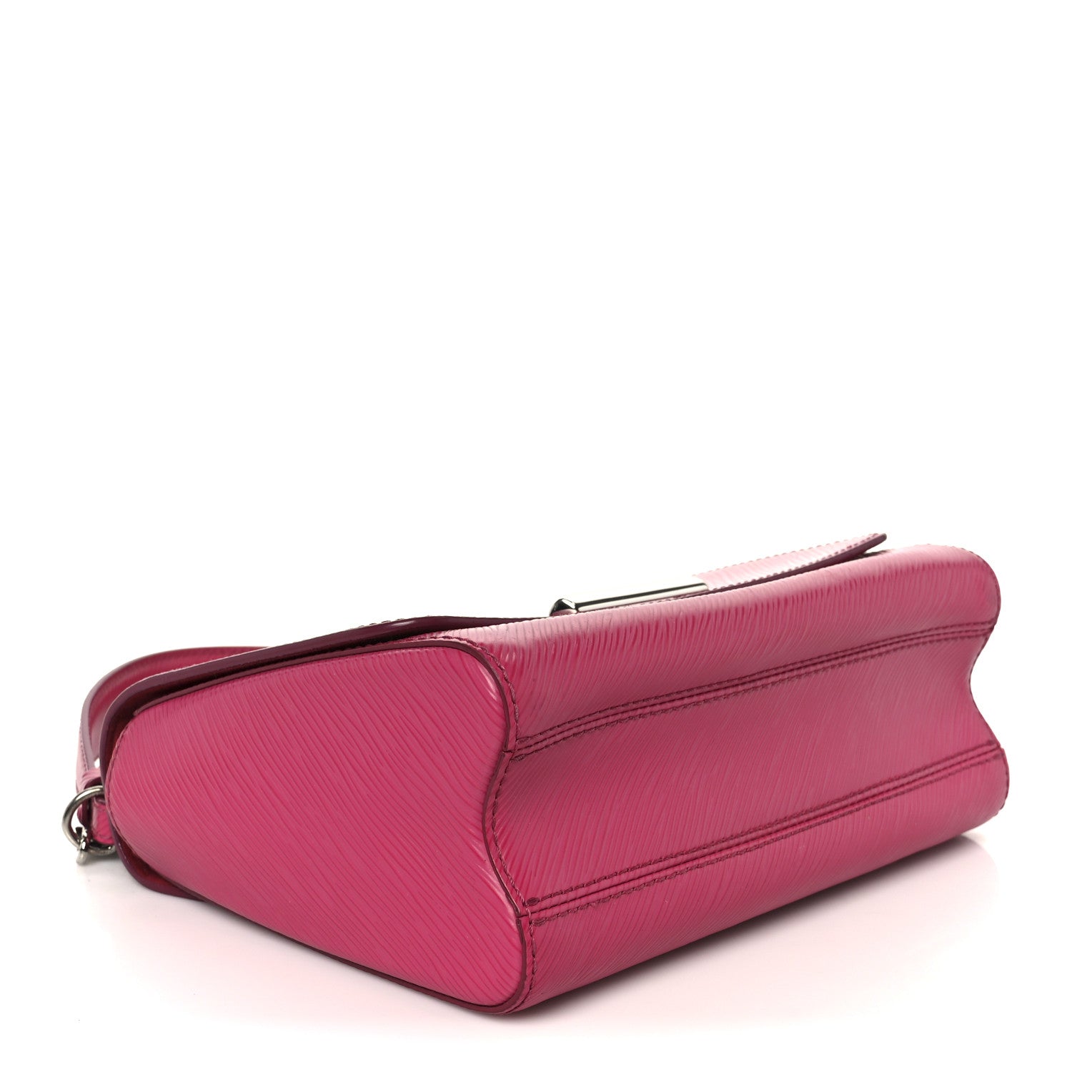 Epi Twist Shoulder Bag MM Hot Pink