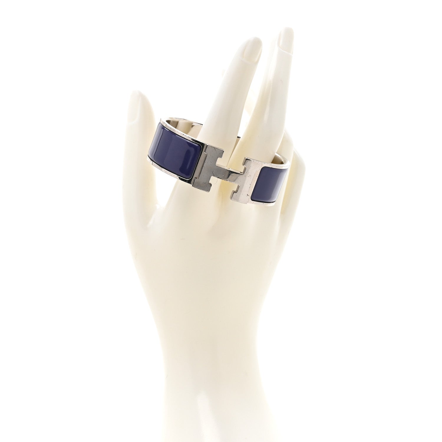 Enamel Wide Clic Clac H Bracelet PM Iris