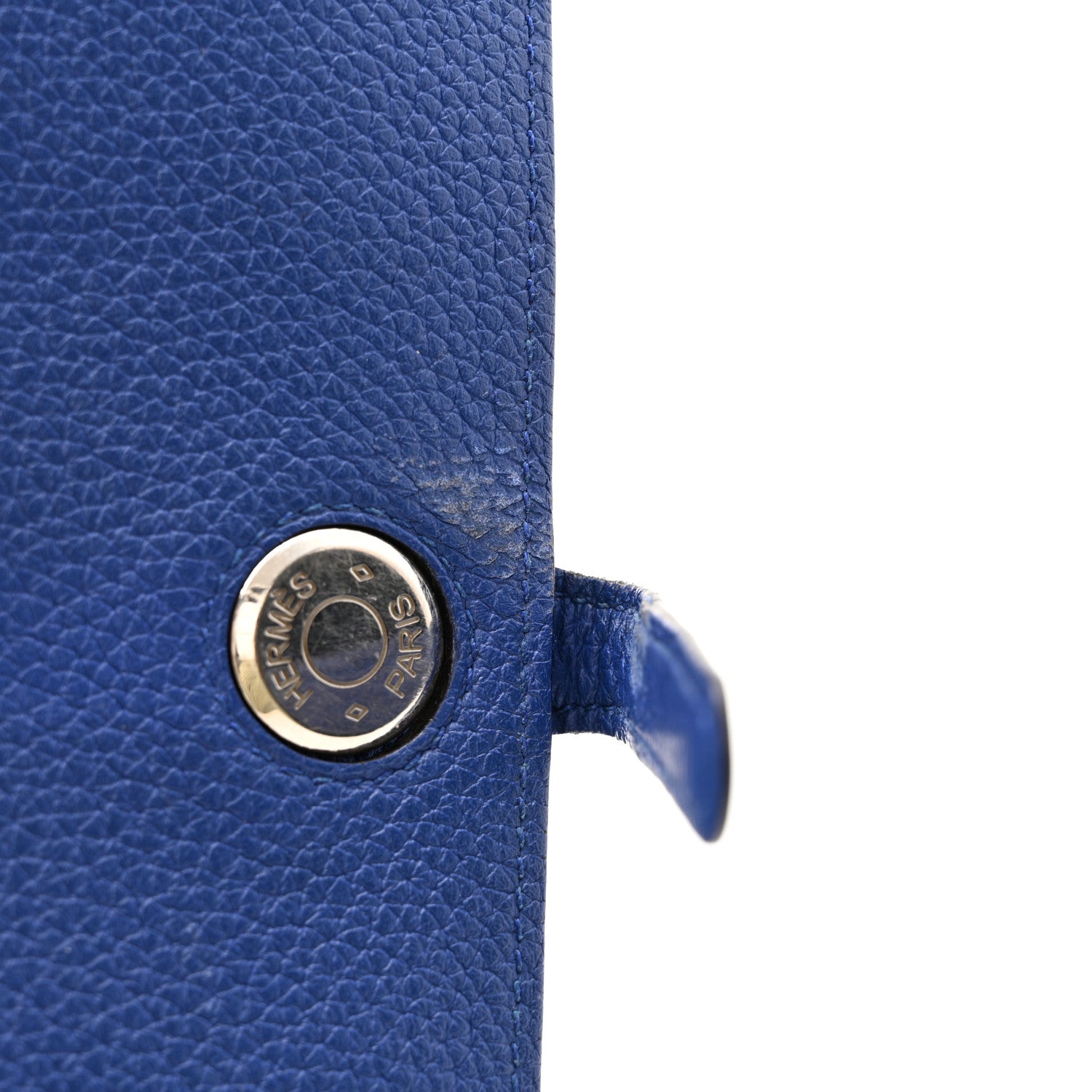 Togo Dogon Duo Wallet Bleu Electrique