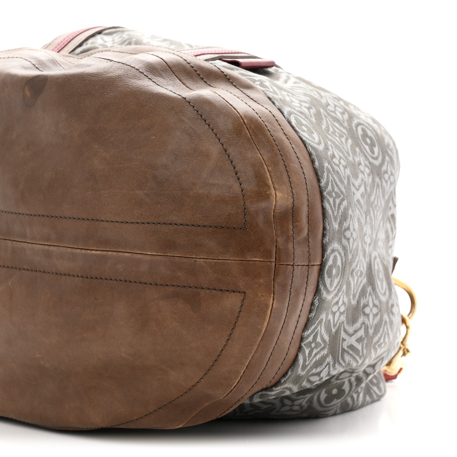 Jacquard Monogram Fabric Aviator Kaki