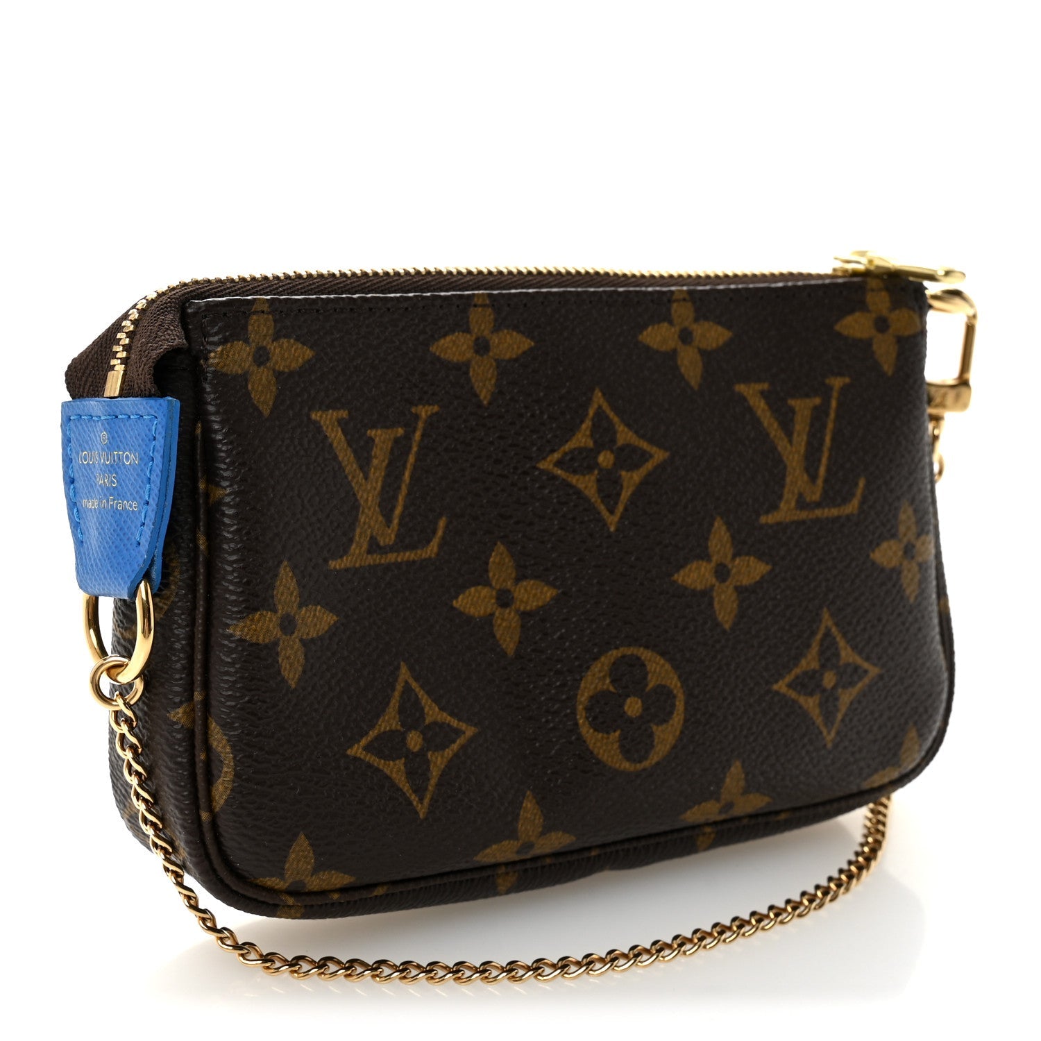 Monogram 2019 Christmas Animation Mini Venice Pochette Accessories Blue