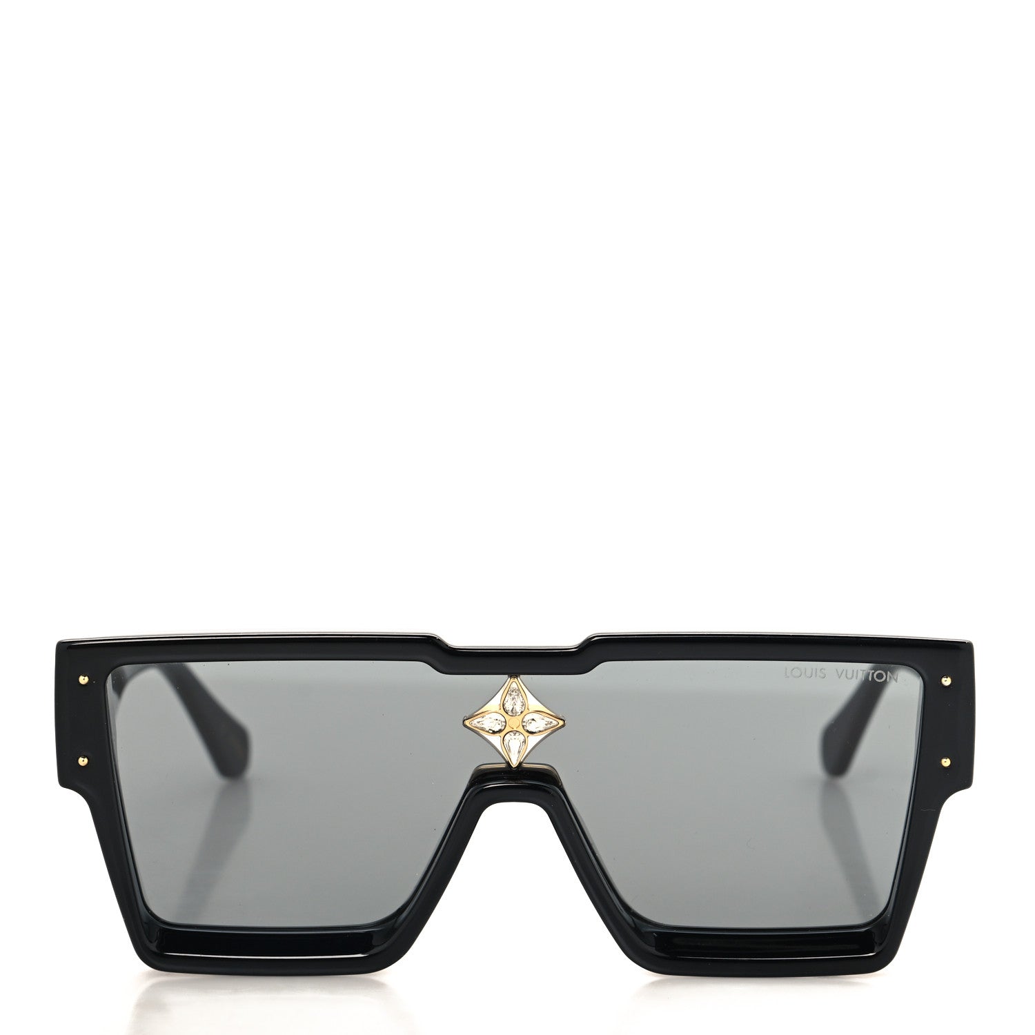 Acetate Swarovski Crystal Cyclone Sunglasses Z1578W Black