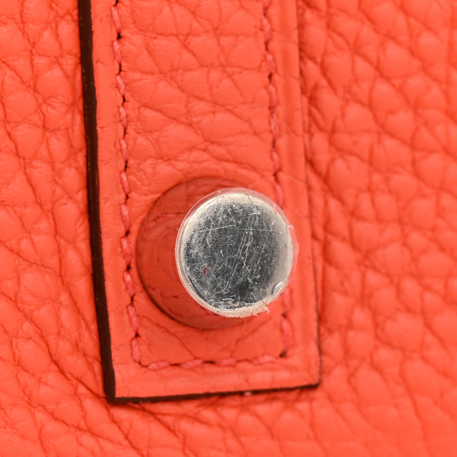 Togo Birkin 25 Orange Poppy