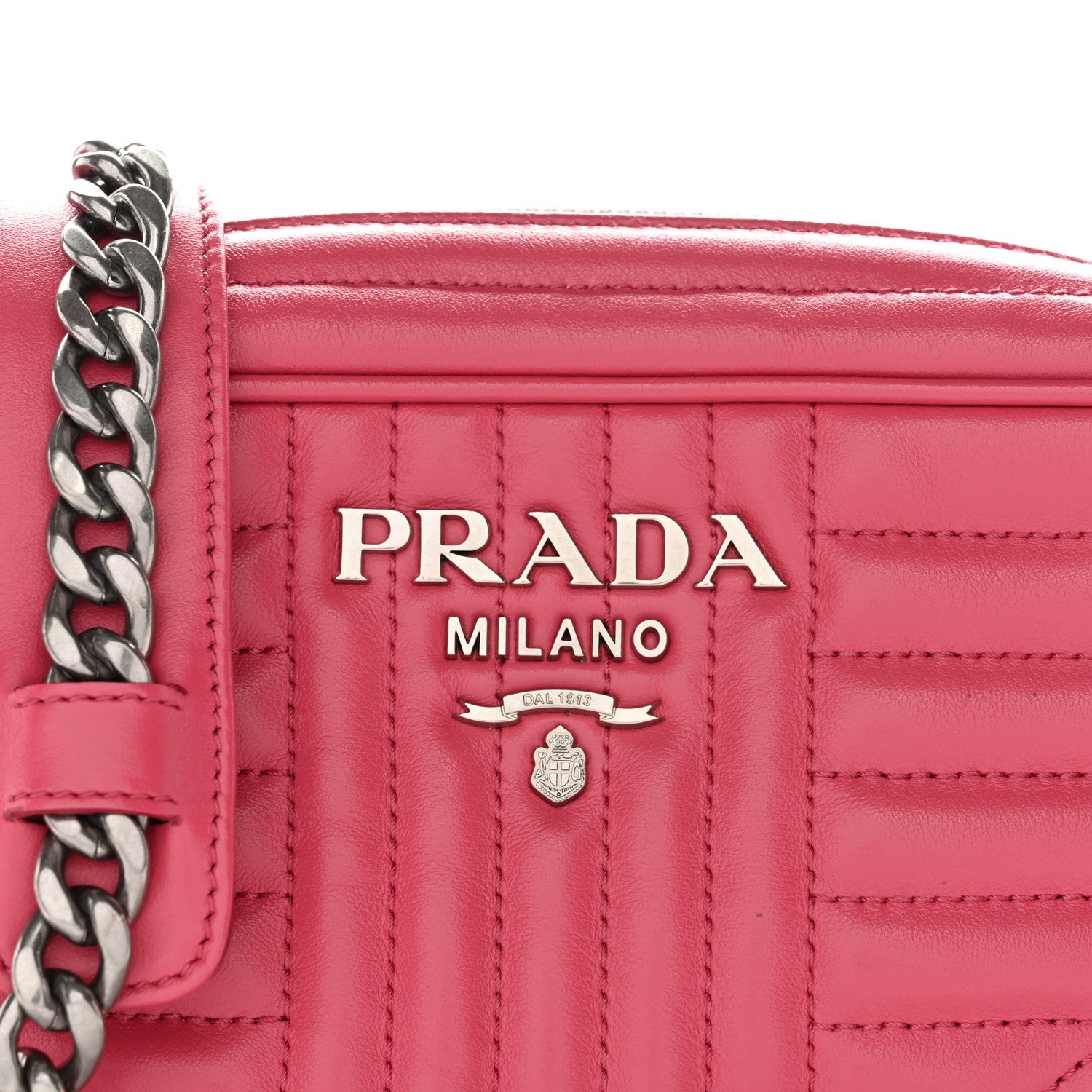 Soft Calfskin Diagramme Camera Bag Peonia