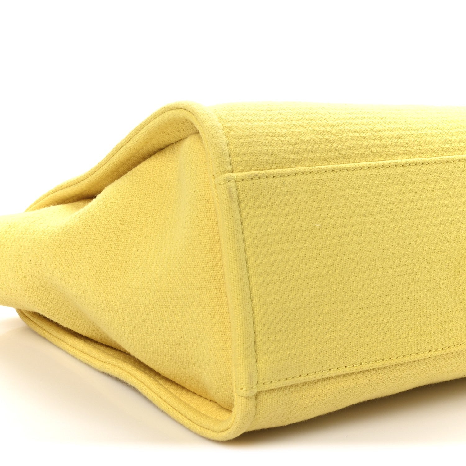Mixed Fibers Small Deauville Tote Yellow