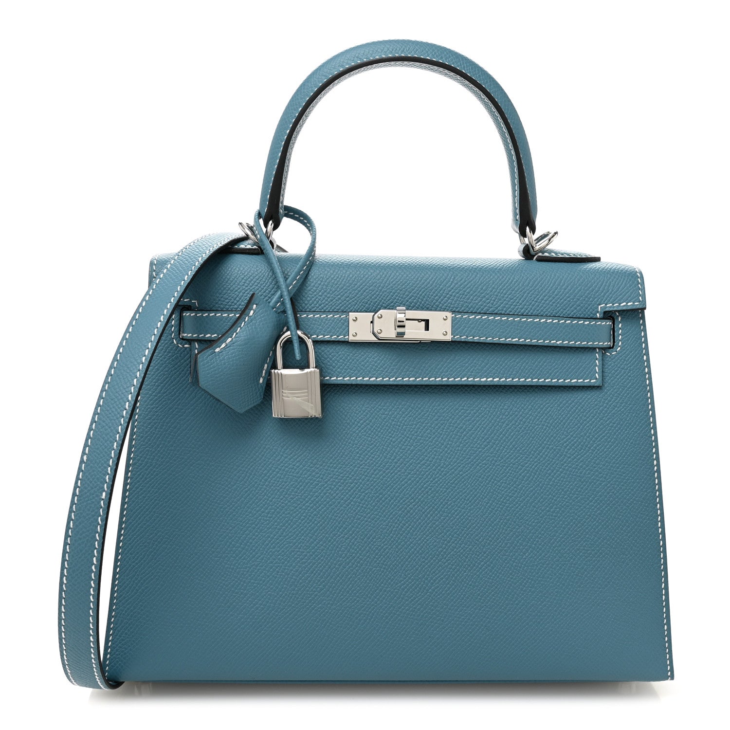 Epsom Kelly Sellier 25 New Blue Jean