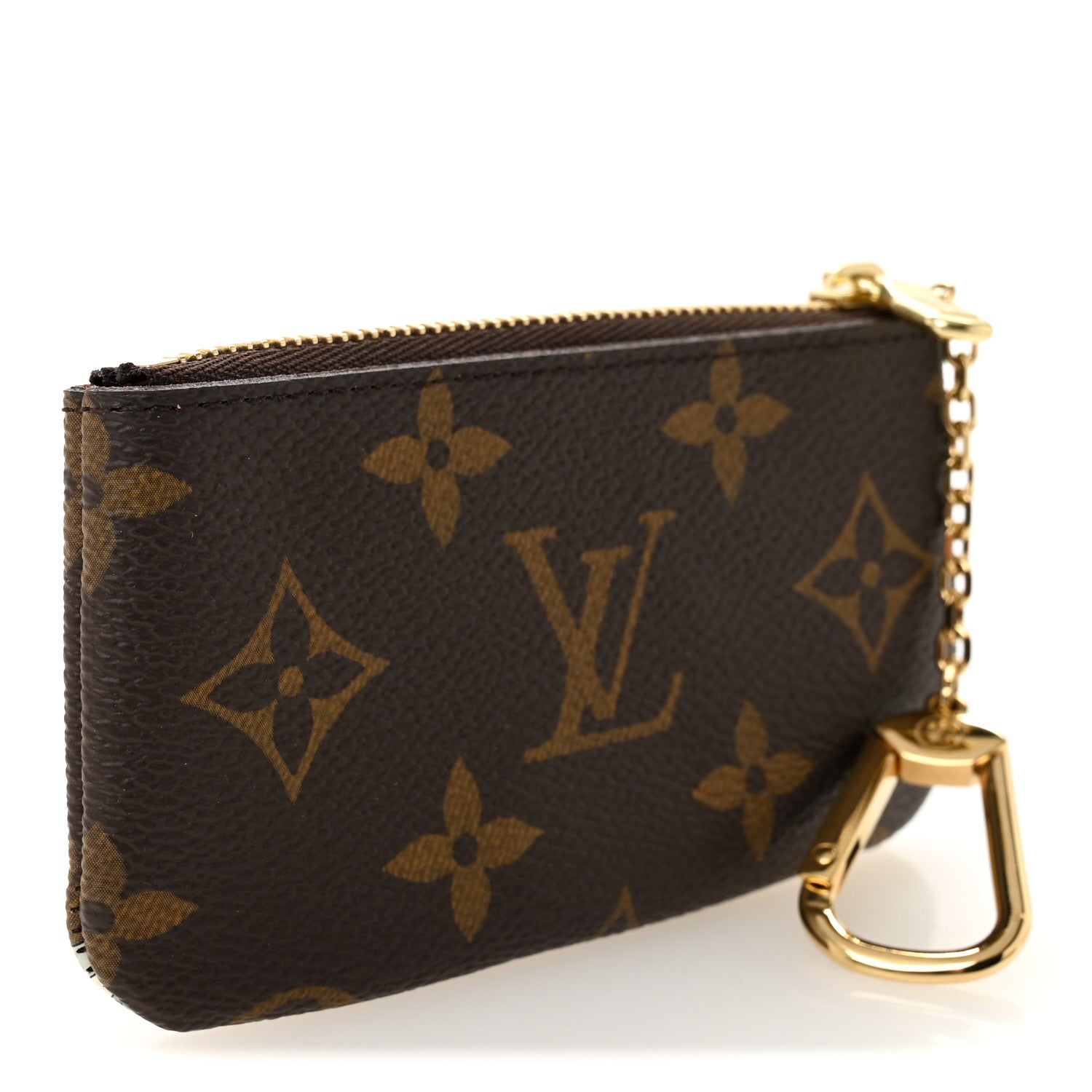 Monogram 2022 Christmas Animation Paris Key Pouch Pink