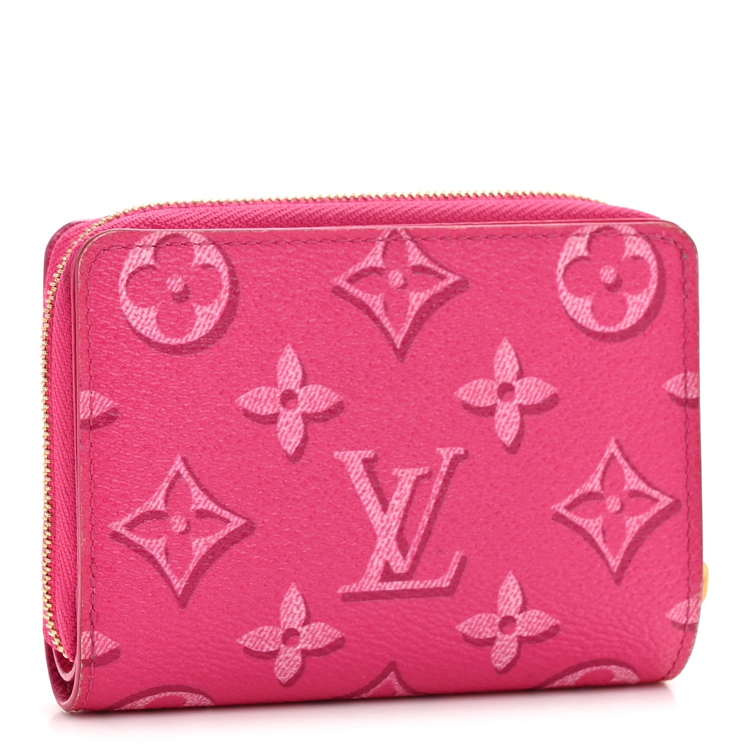 Monogram Fall for You Lou Wallet Fuchsia