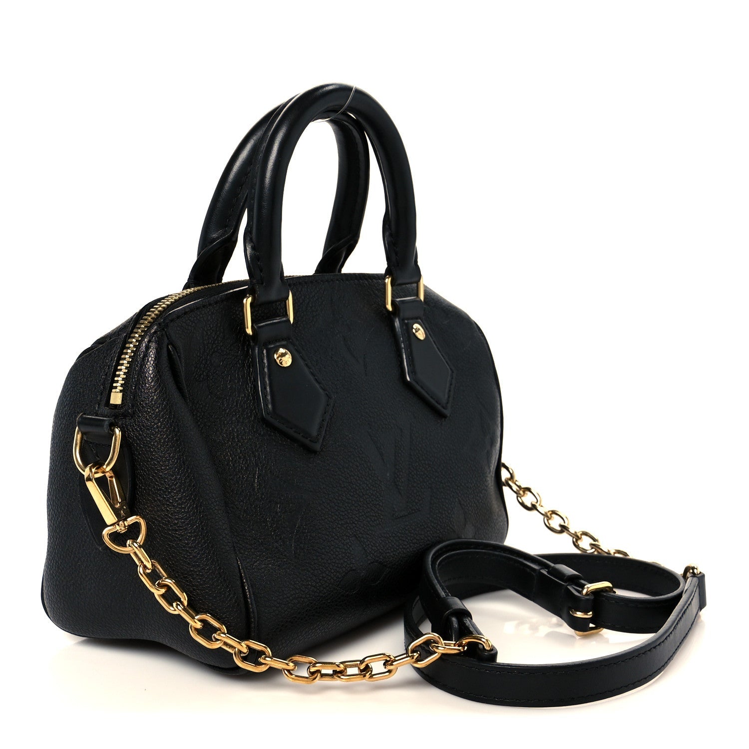 Empreinte Monogram Giant Speedy Bandouliere 20 Black