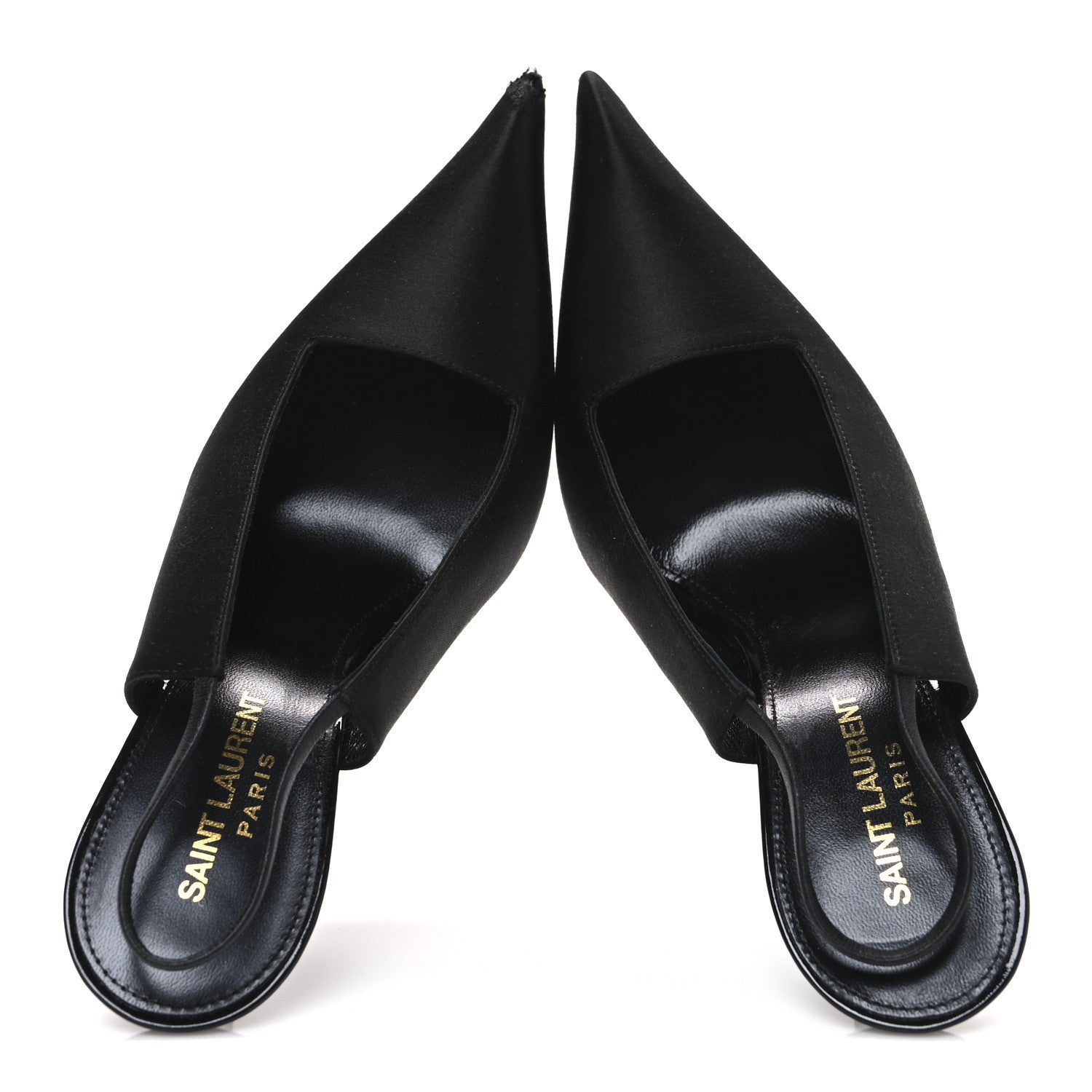 Raso Regale Raven 110 Slingback Pumps 37.5 Black